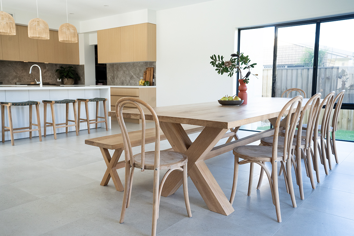 Replica Bentwood Chair -  Weathered Oak - Image 2
