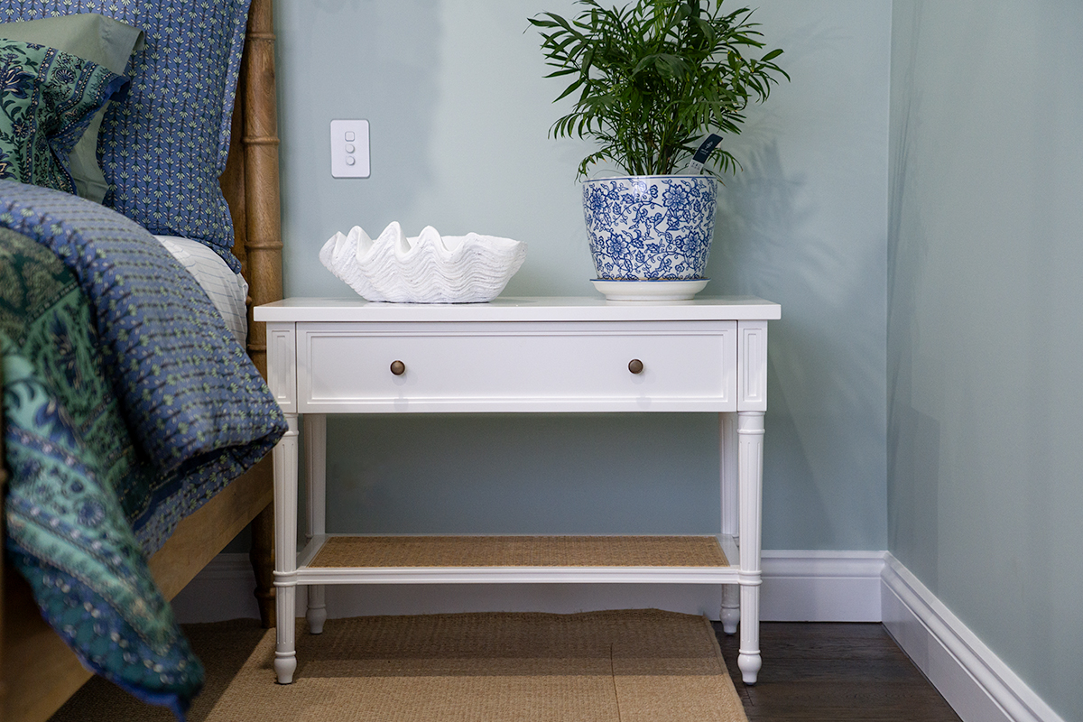 Hamilton Cane Nightstand / Bedside - White - Image 19