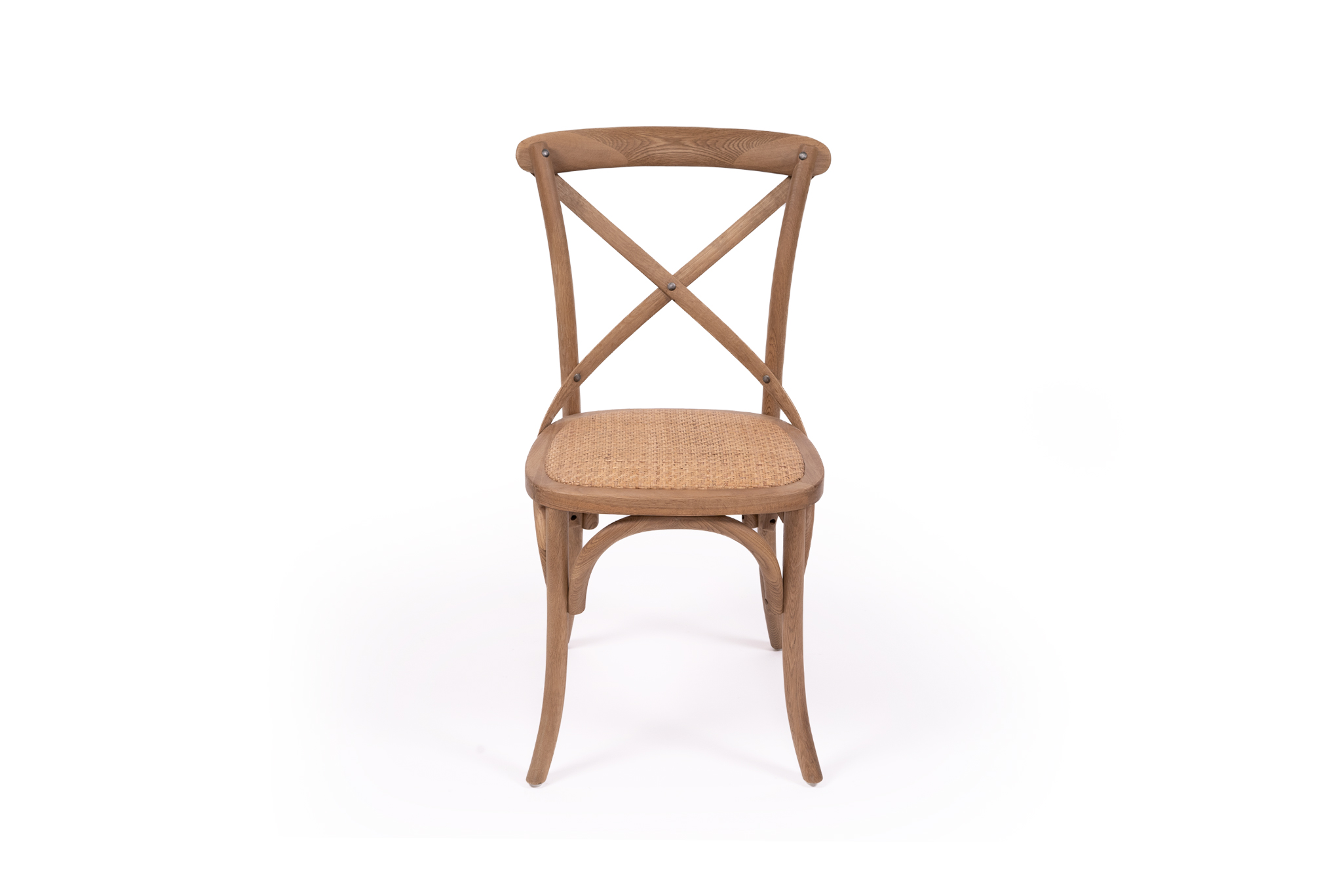 Cross Back Chair - Natural Oak - Image 6