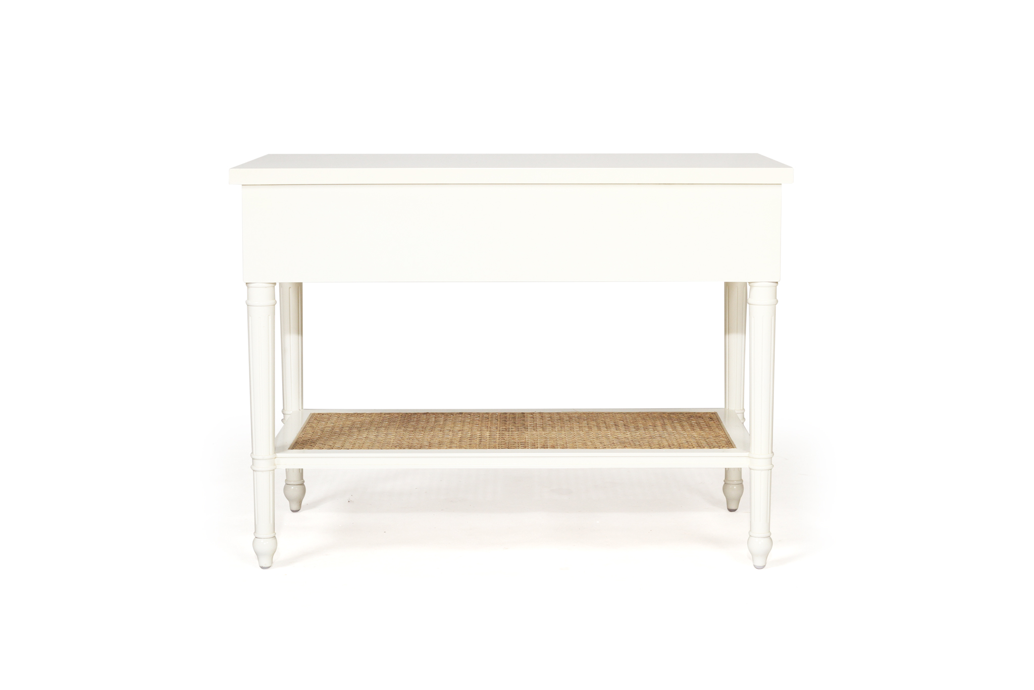 Hamilton Cane Nightstand / Bedside - White - Image 6