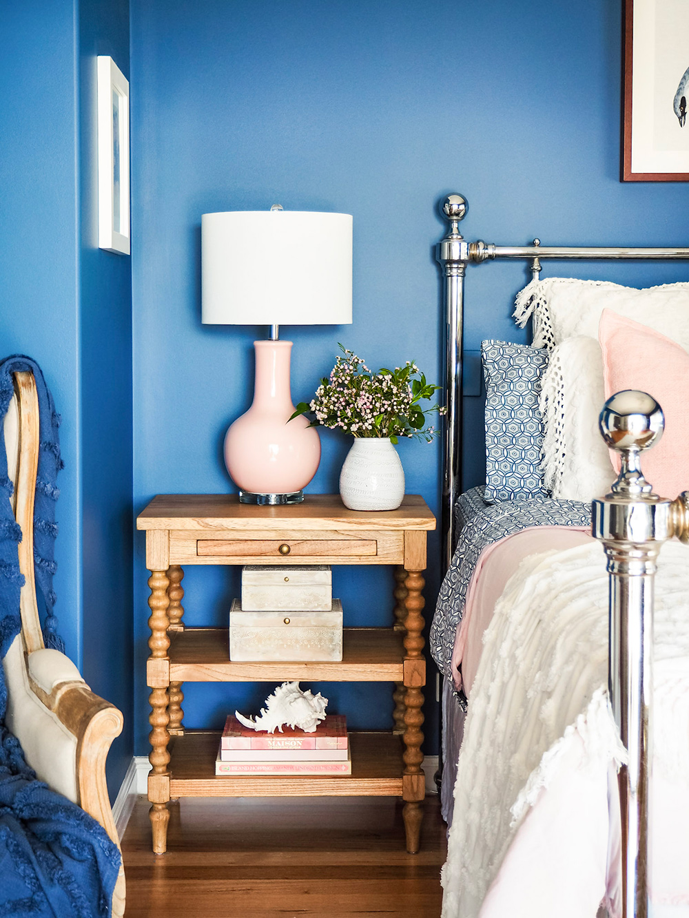 Stradbroke Bobbin Bedside Table - Image 10