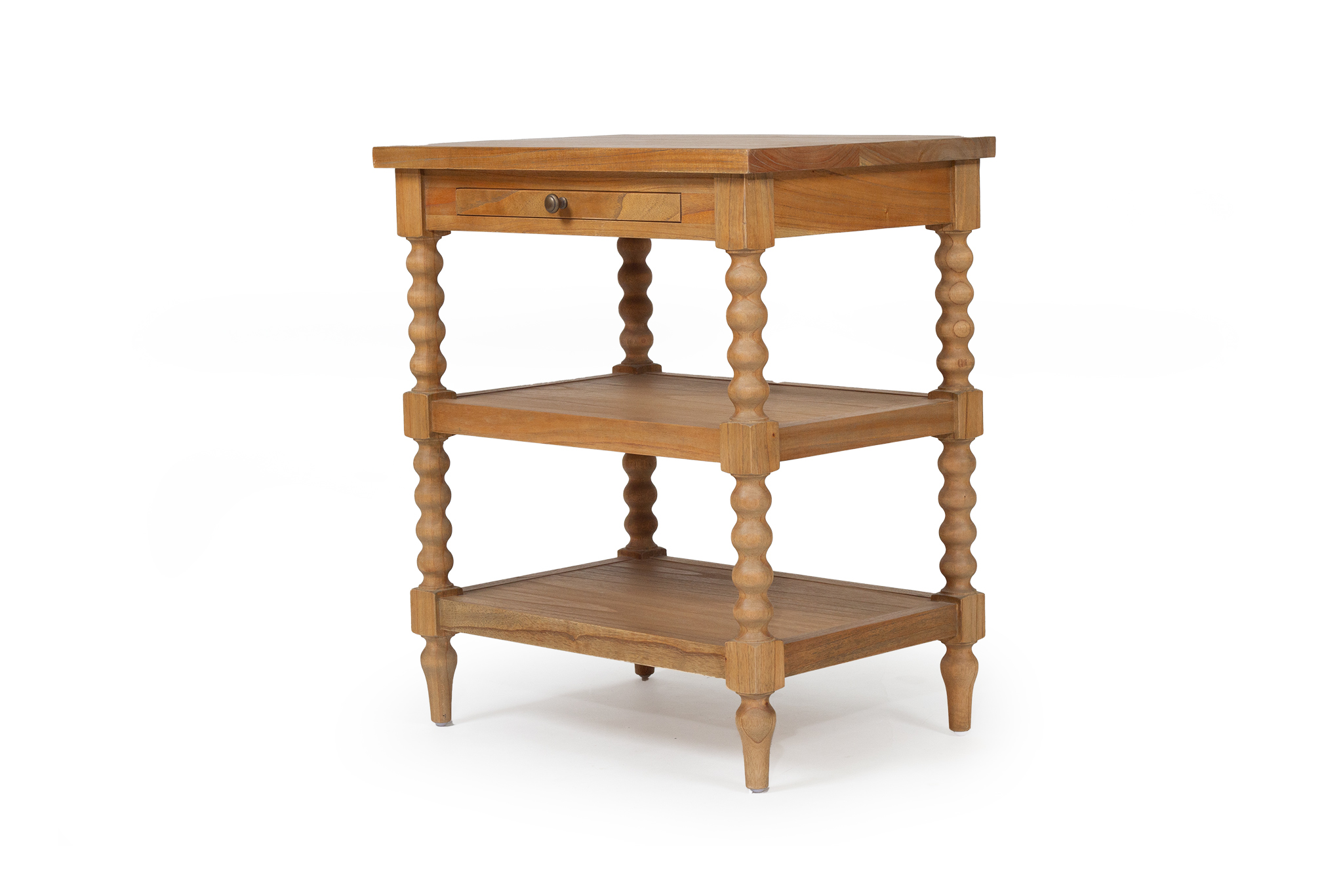 Stradbroke Bobbin Bedside Table - Image 4