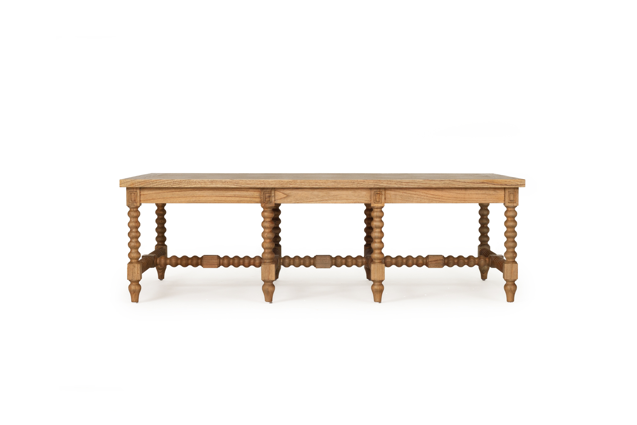 Stradbroke Bobbin Coffee Table - Herringbone Top