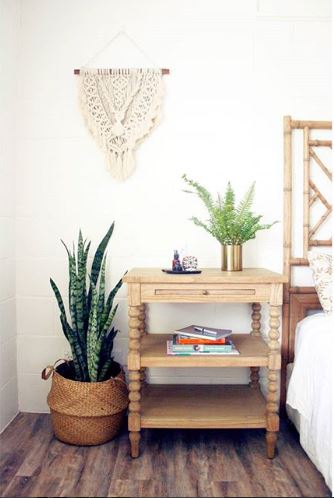 Stradbroke Bobbin Bedside Table