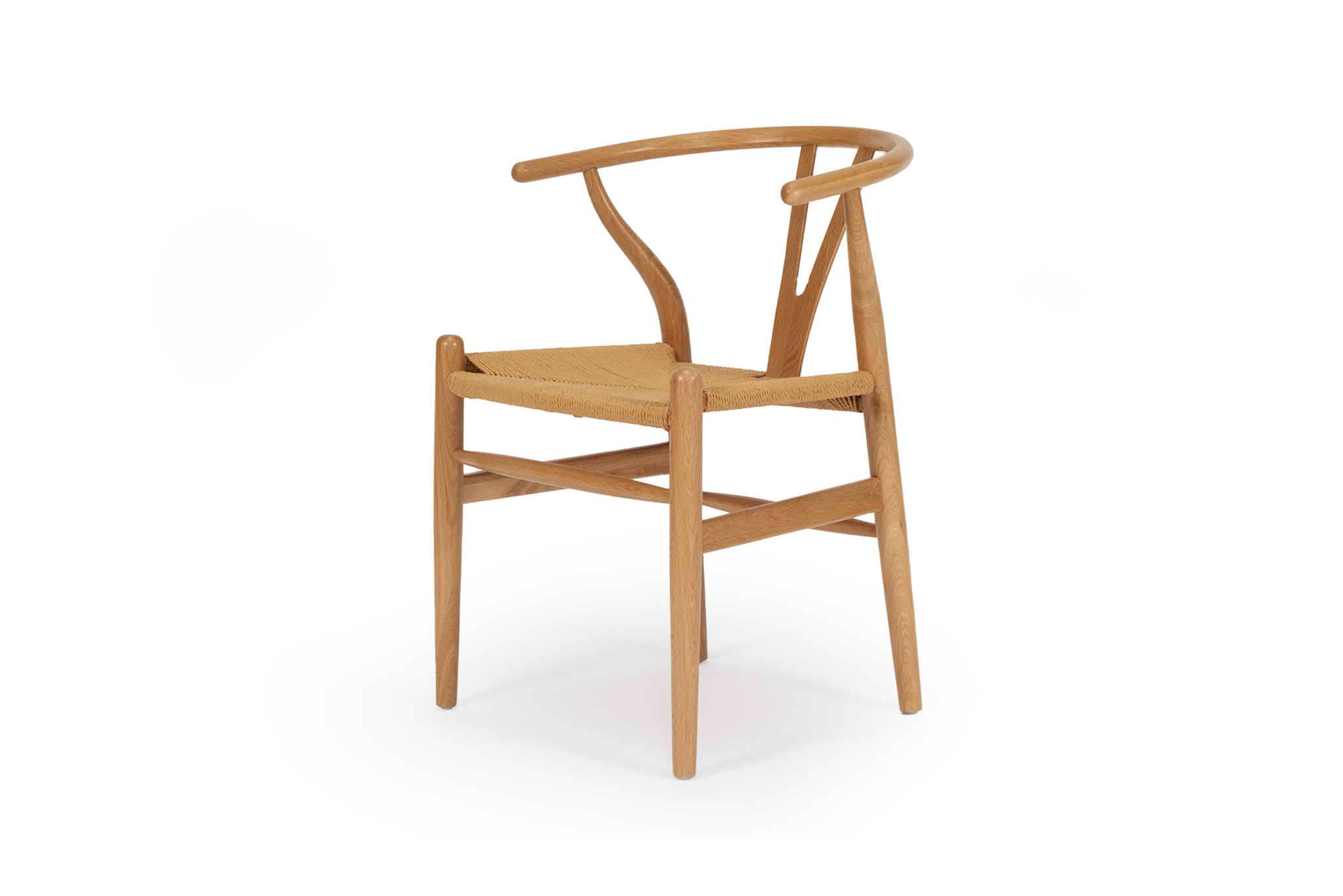 Wishbone Designer Replica Chair - Natural Oak - Image 3
