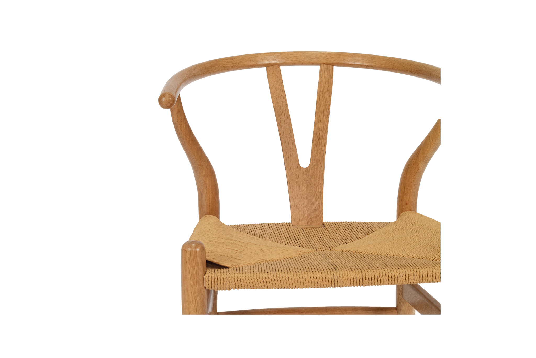 Wishbone Designer Replica Chair - Natural Oak - Image 8