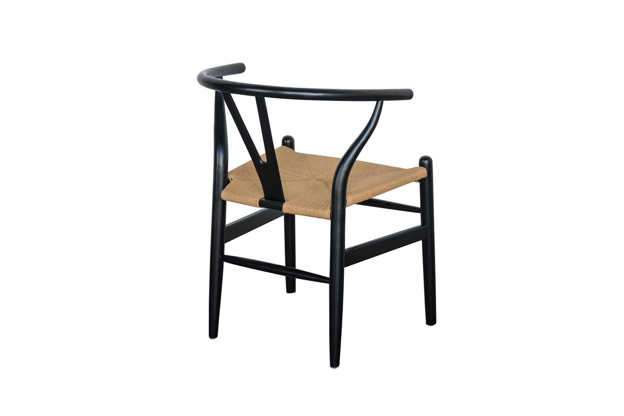 Wishbone Designer Replica Chair - Black Frame - Image 3