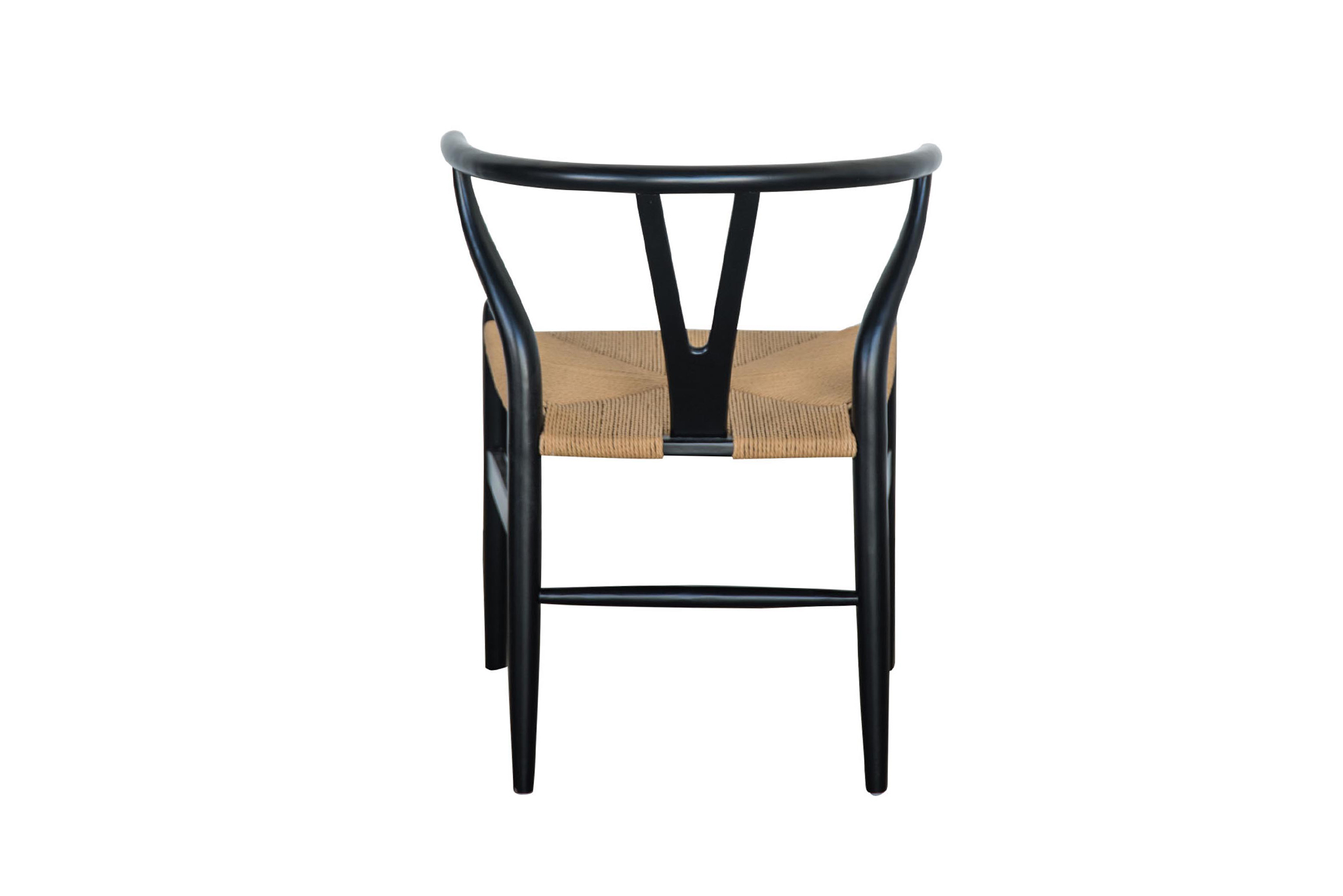 Wishbone Designer Replica Chair - Black Frame - Image 4