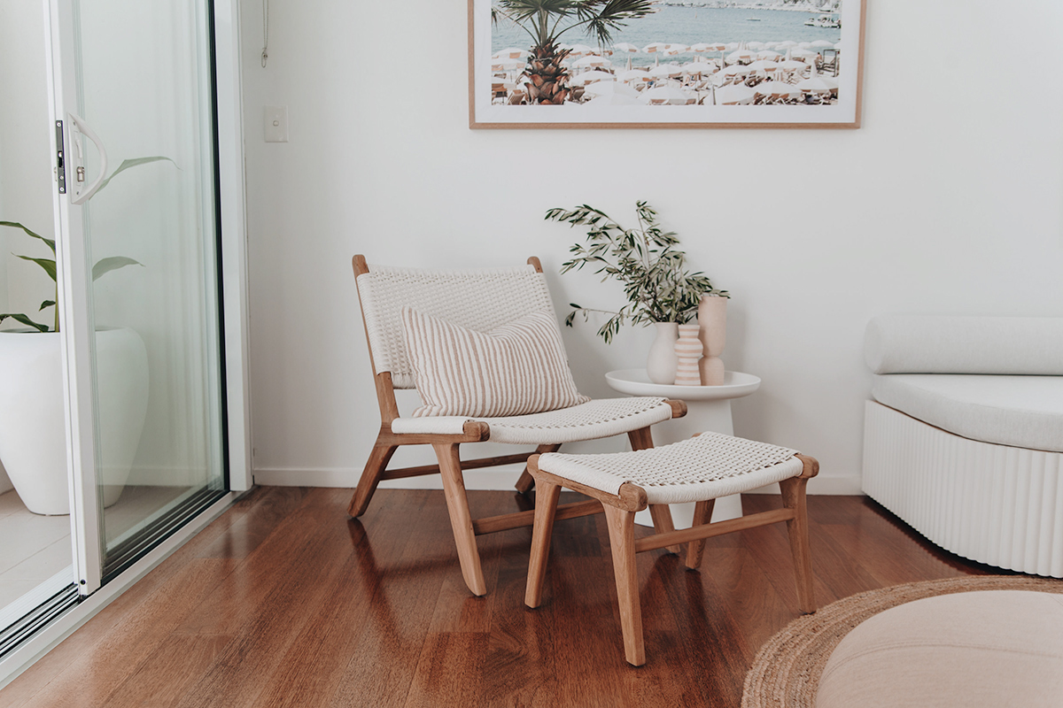 Zen Lazy Chair - White - Image 12