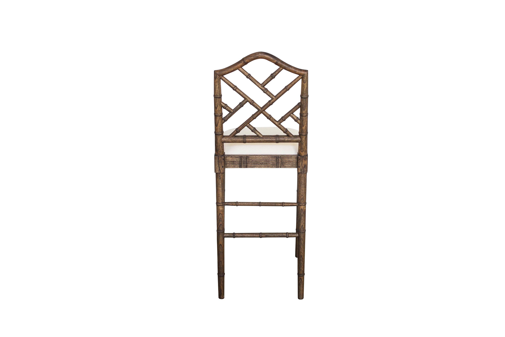 Chippendale Counter Stool - Dark Oak - Image 4