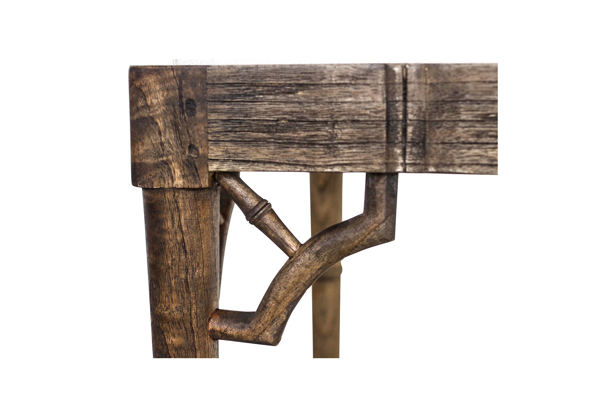 Chippendale Counter Stool - Dark Oak - Image 7