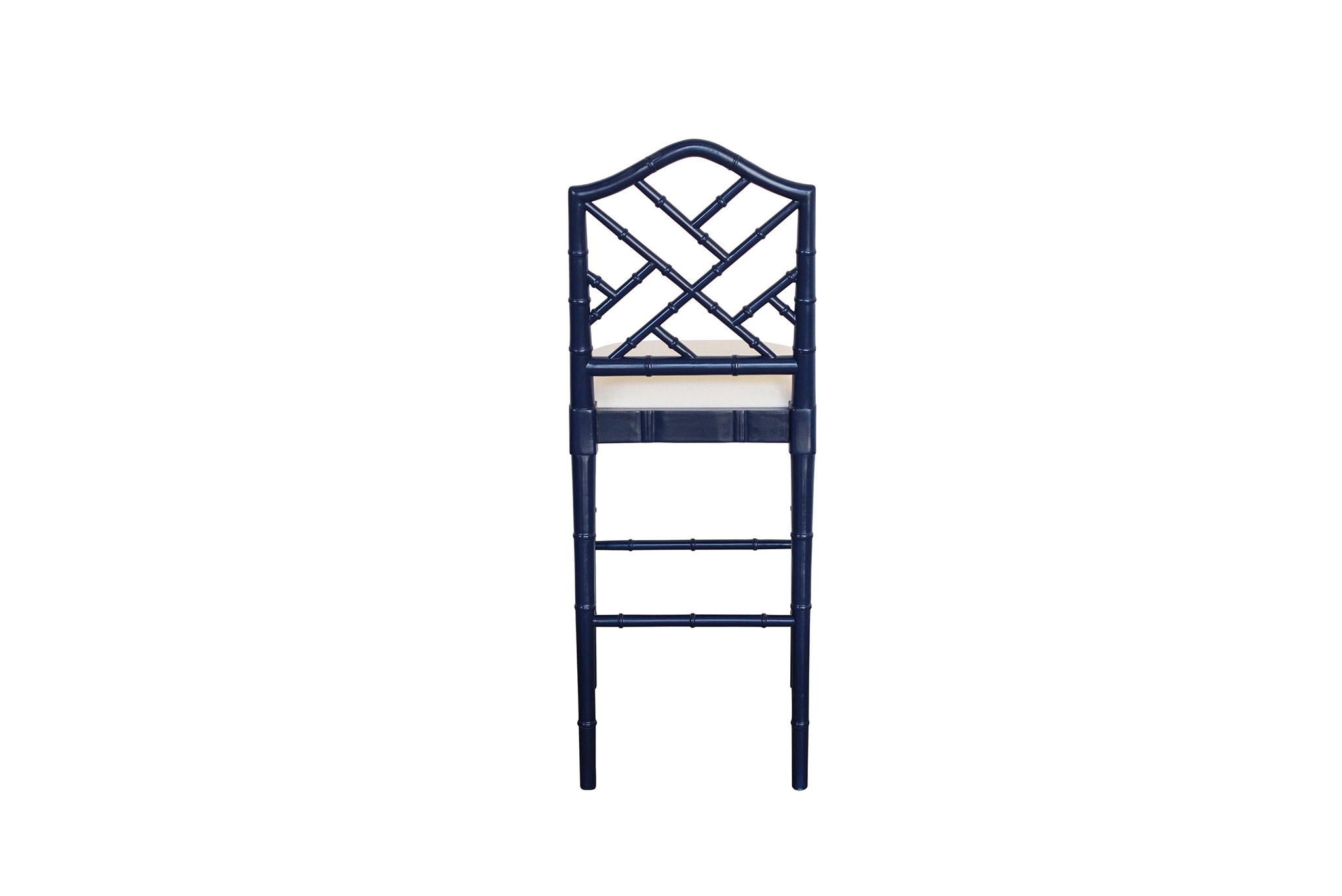 Chippendale Counter Stool - Navy - Image 3
