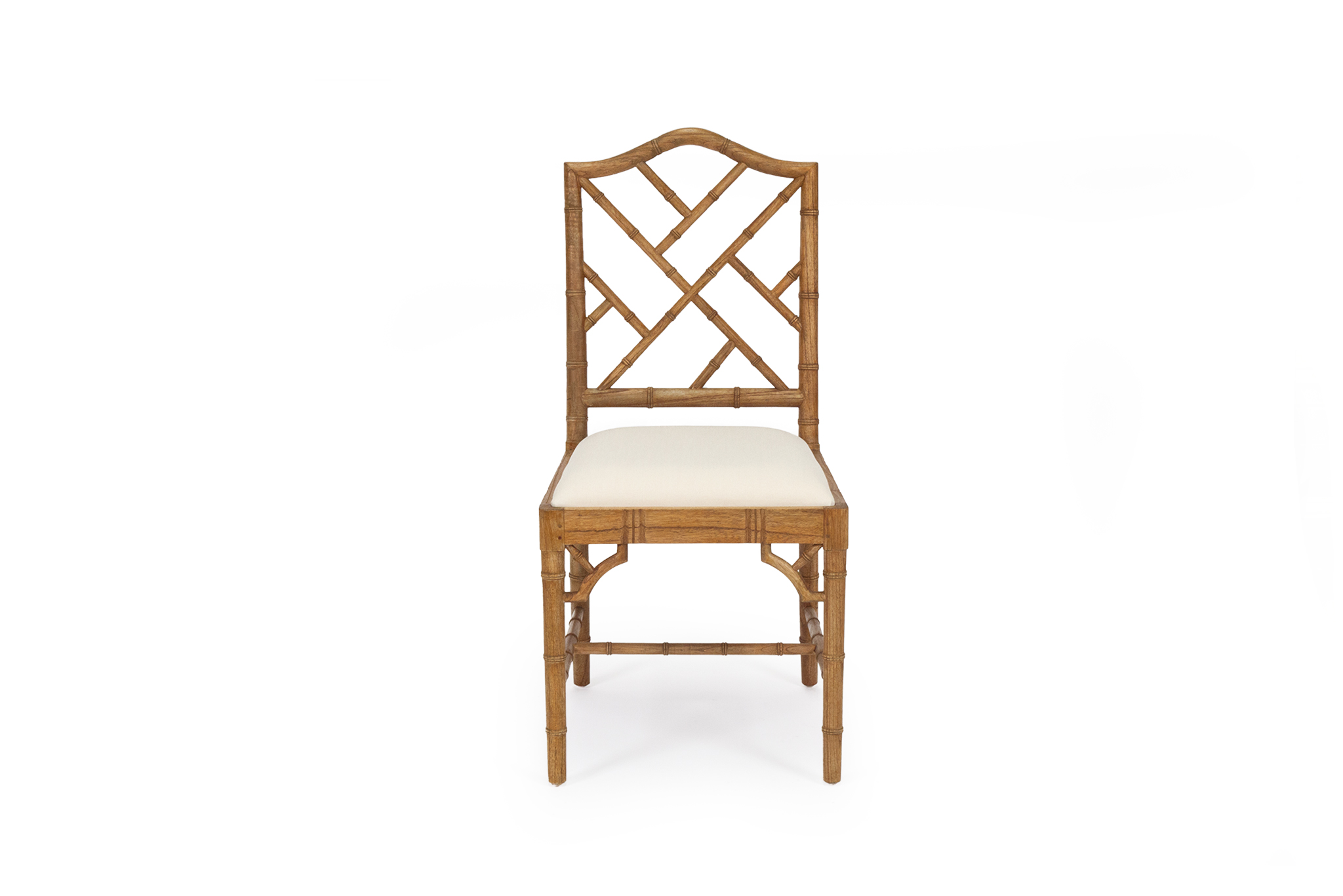 Chippendale Dining Chair - Weathered Oak - Image 7