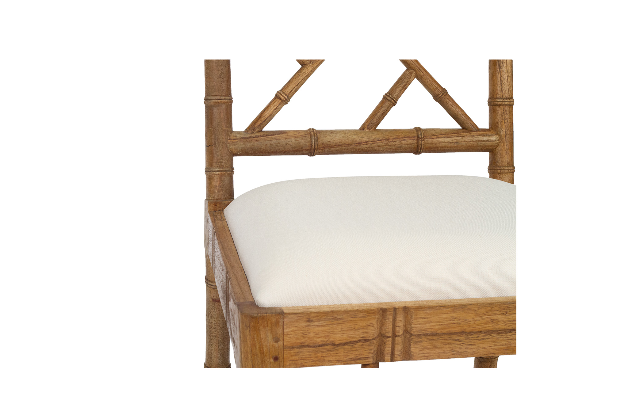 Chippendale Dining Chair - Weathered Oak - Image 8