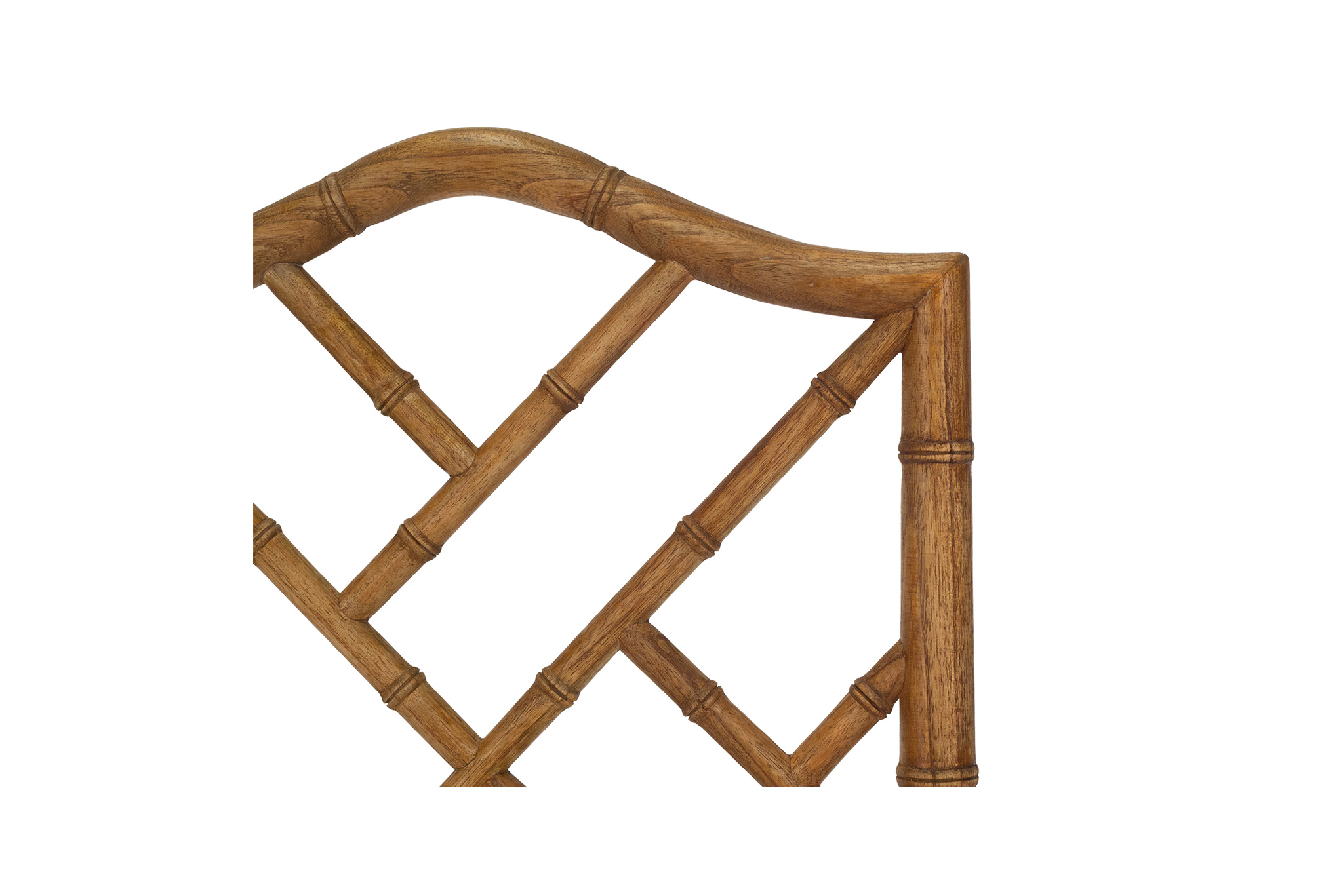 Chippendale Dining Chair - Weathered Oak - Image 9