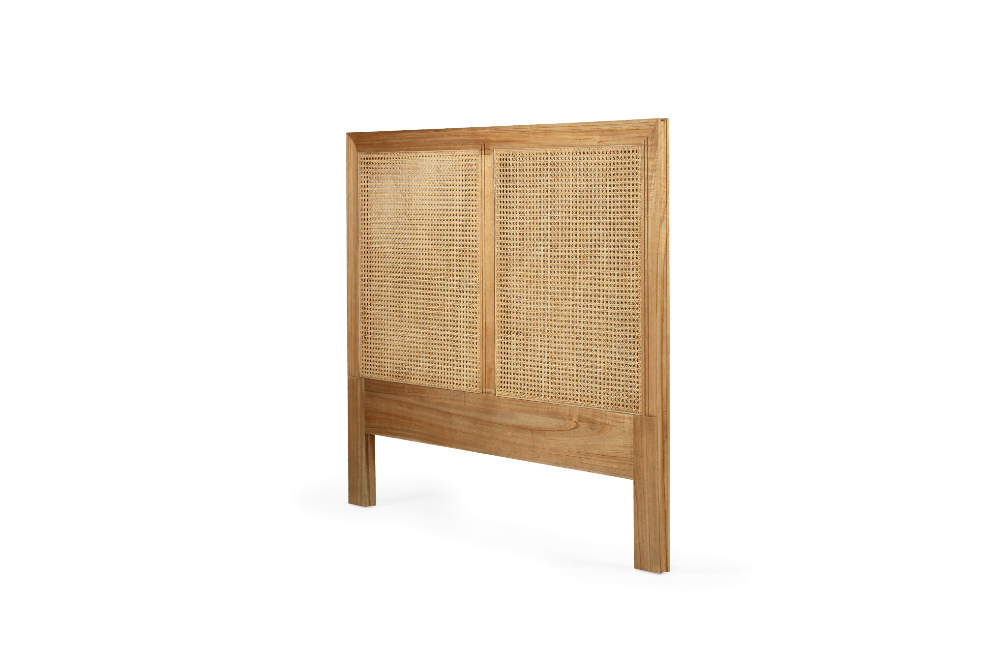 Hamilton Cane Bedhead - King Size - Weathered Oak - Image 3