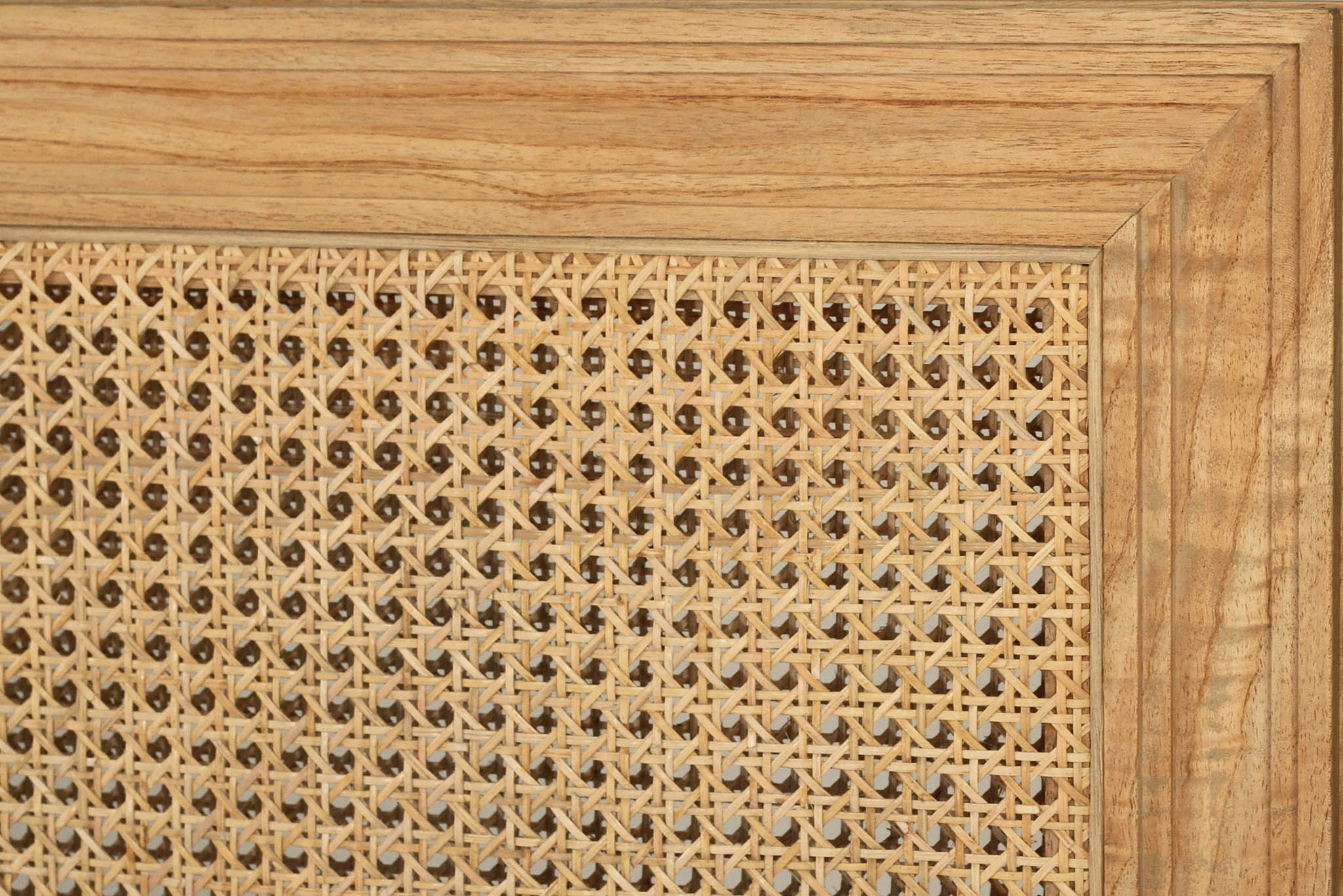 Hamilton Cane Bedhead - King Size - Weathered Oak - Image 5