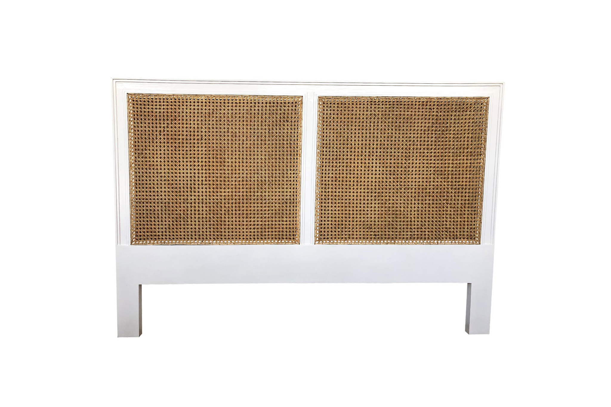 Hamilton Cane Bedhead - King Size - White