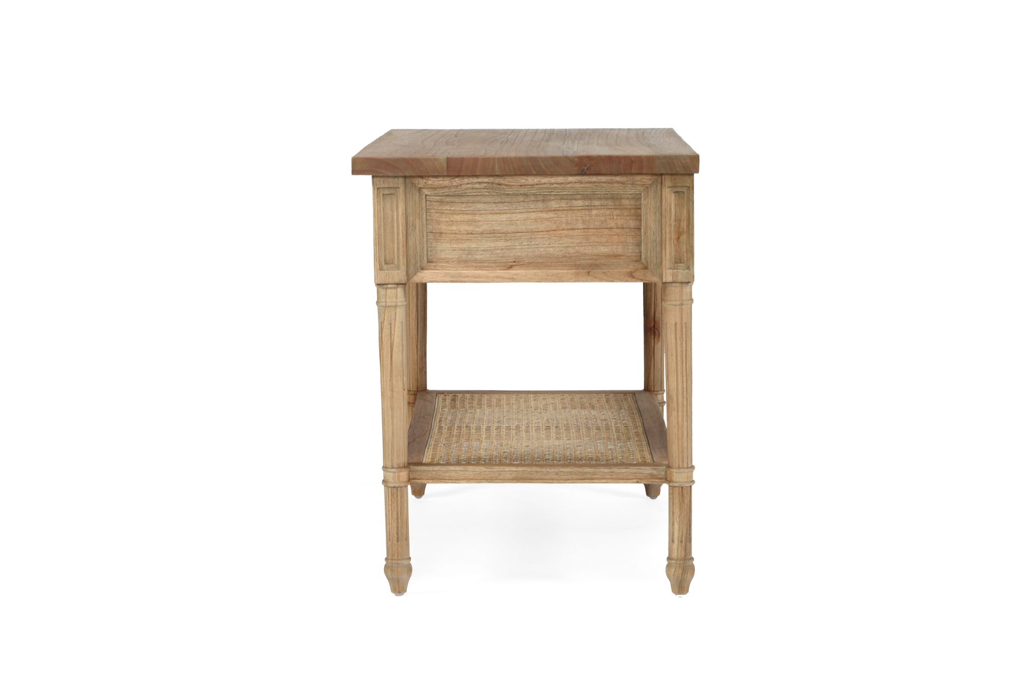 Hamilton Nightstand / Bedside - Weathered Oak - 91cm - Image 5