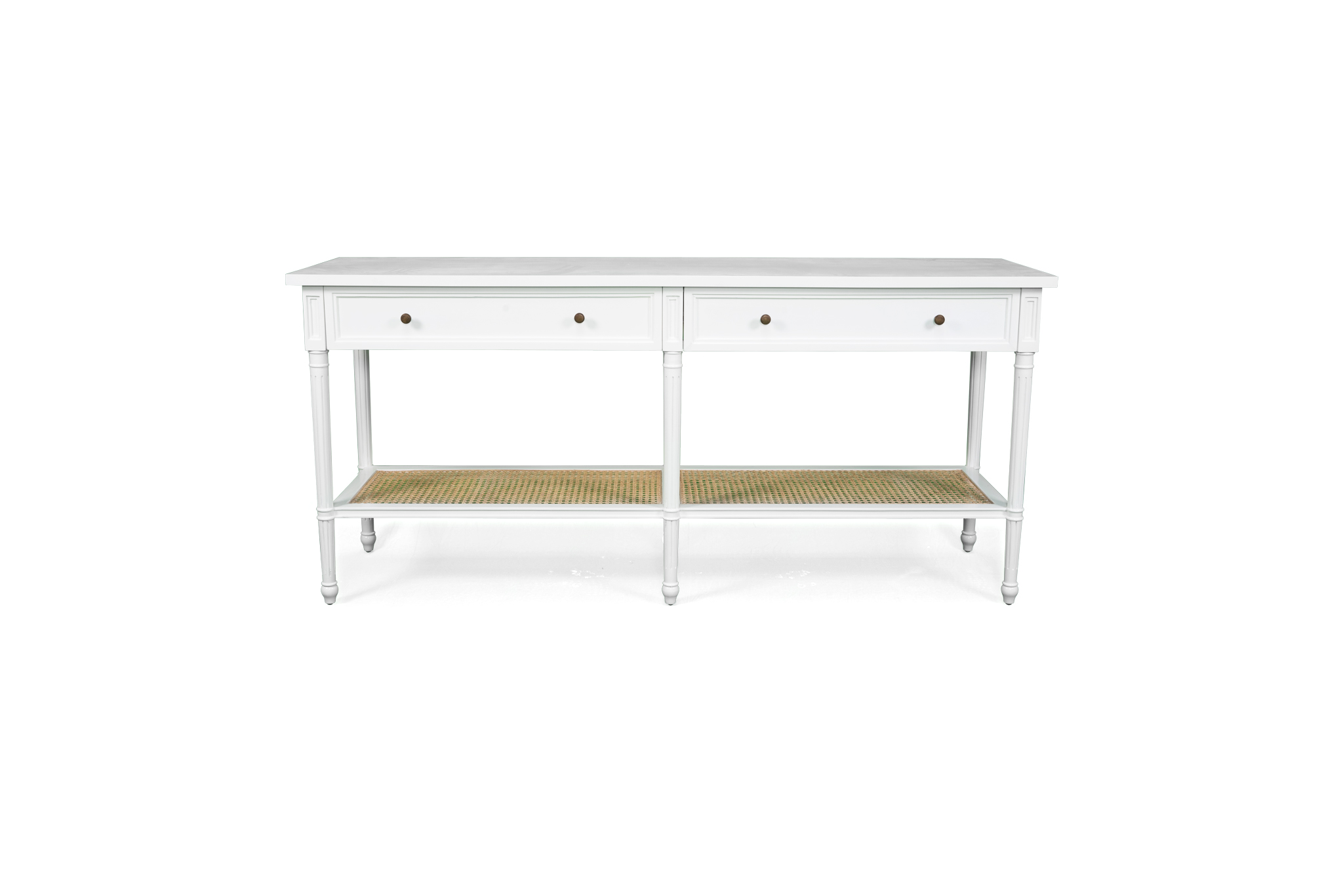 Hamilton Wide Console Table - White - 185cm