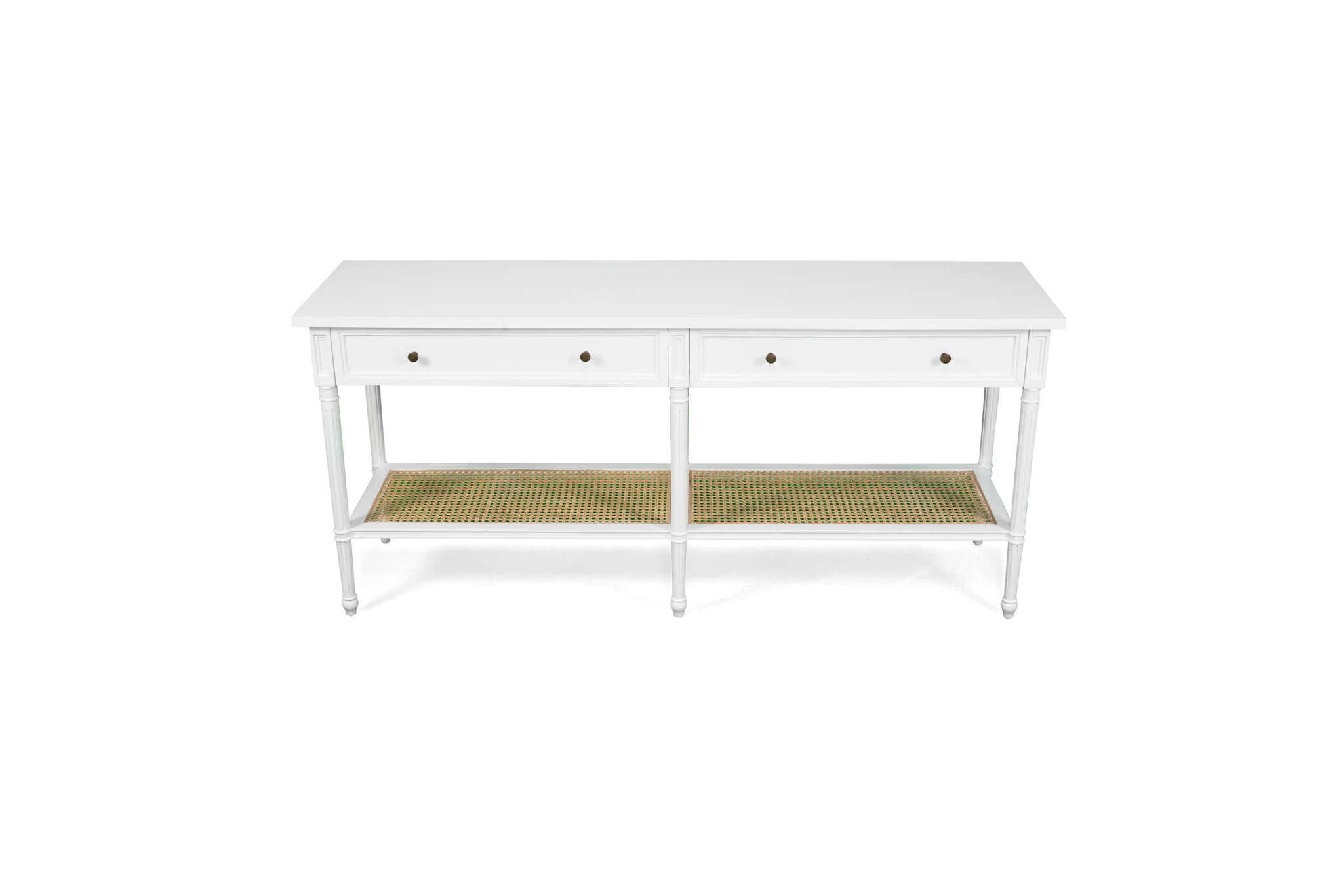 Hamilton Wide Console Table - White - 185cm - Image 3