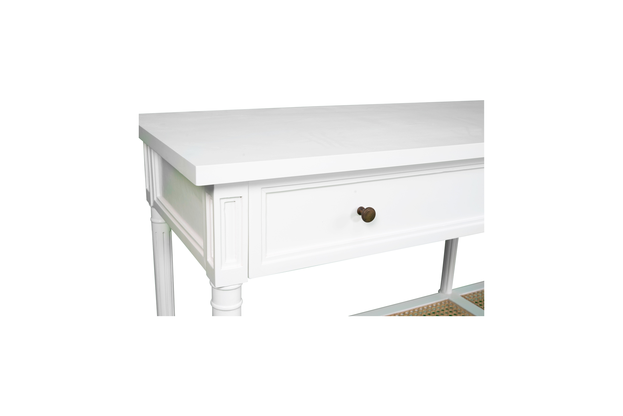 Hamilton Wide Console Table - White - 185cm - Image 9