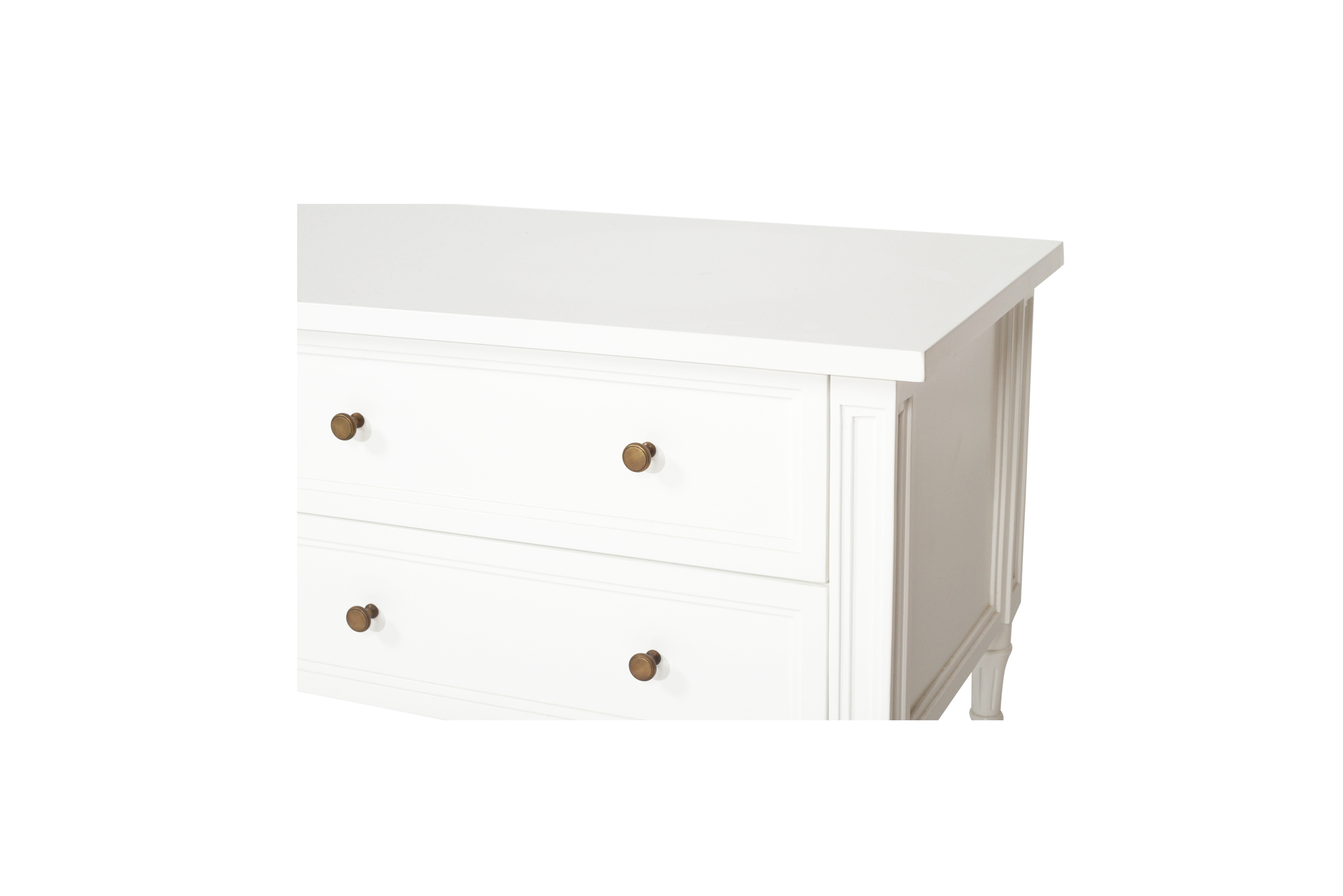 Hamilton Cane Entertainment Unit - White - Image 9
