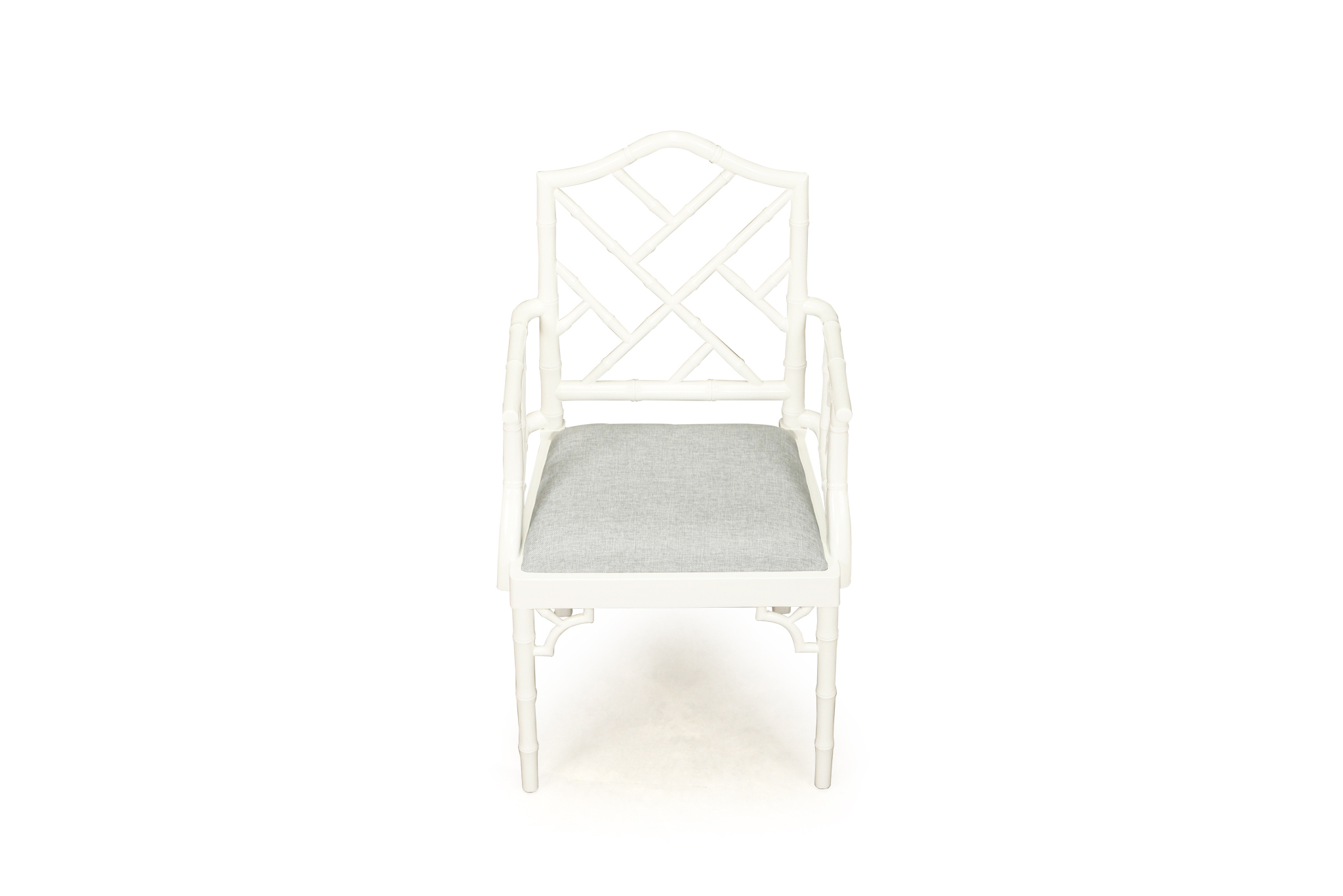 Chippendale Armchair - White - Image 6