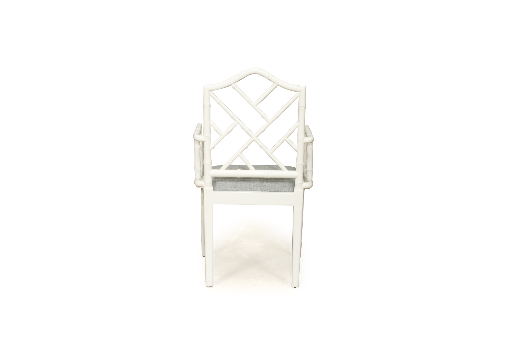 Chippendale Armchair - White - Image 5