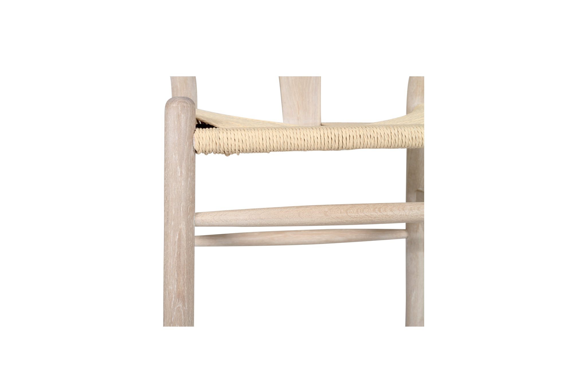 Wishbone Counter Stool - White Coastal Oak - Image 9