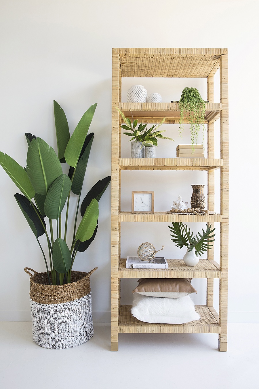 Palms Rattan Shelf
