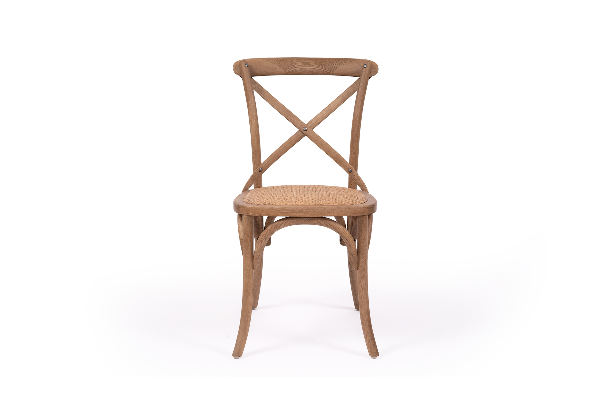 Cross Back Chair - Natural Oak