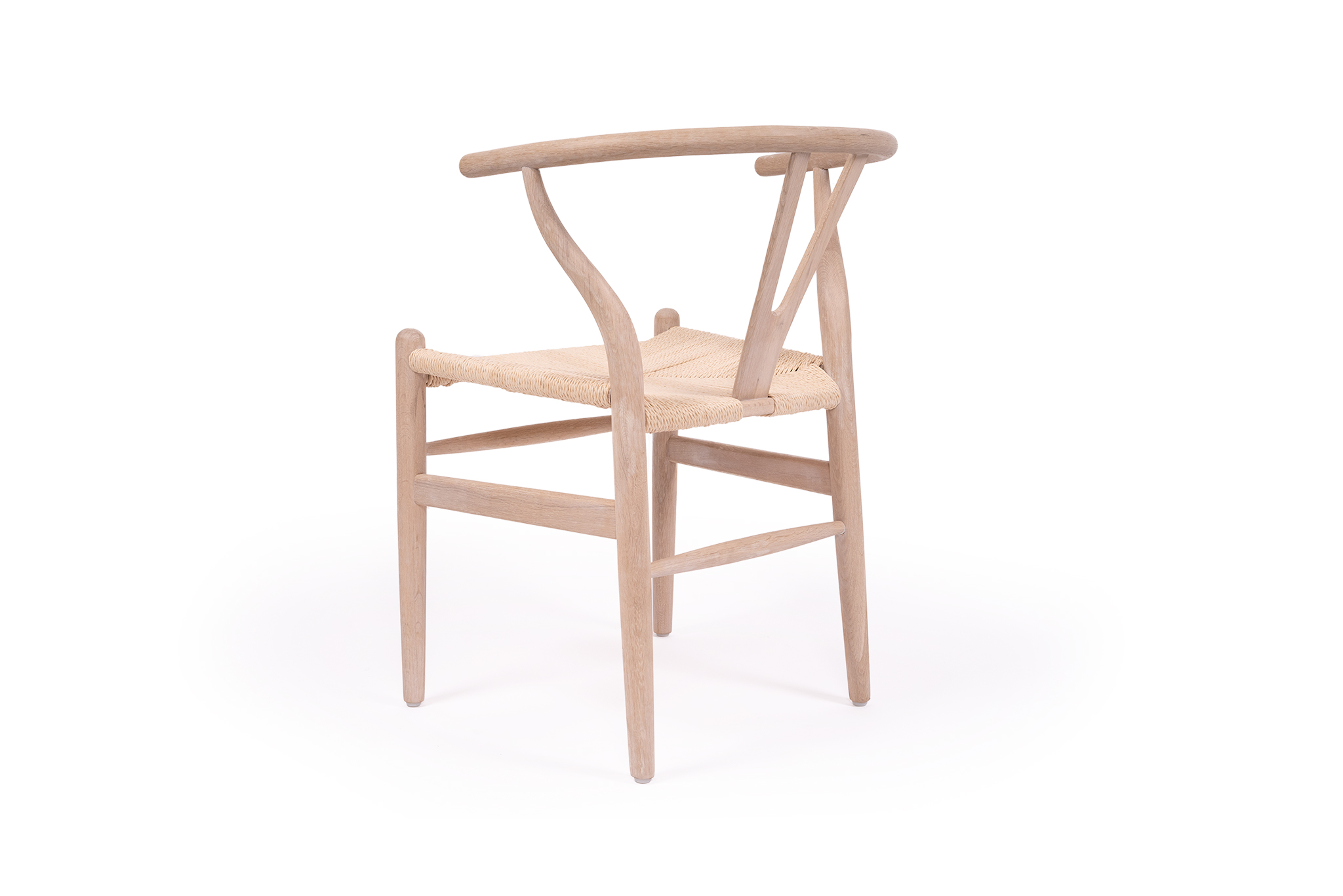 Wishbone Designer Replica Chair - White Coastal Oak - Image 7