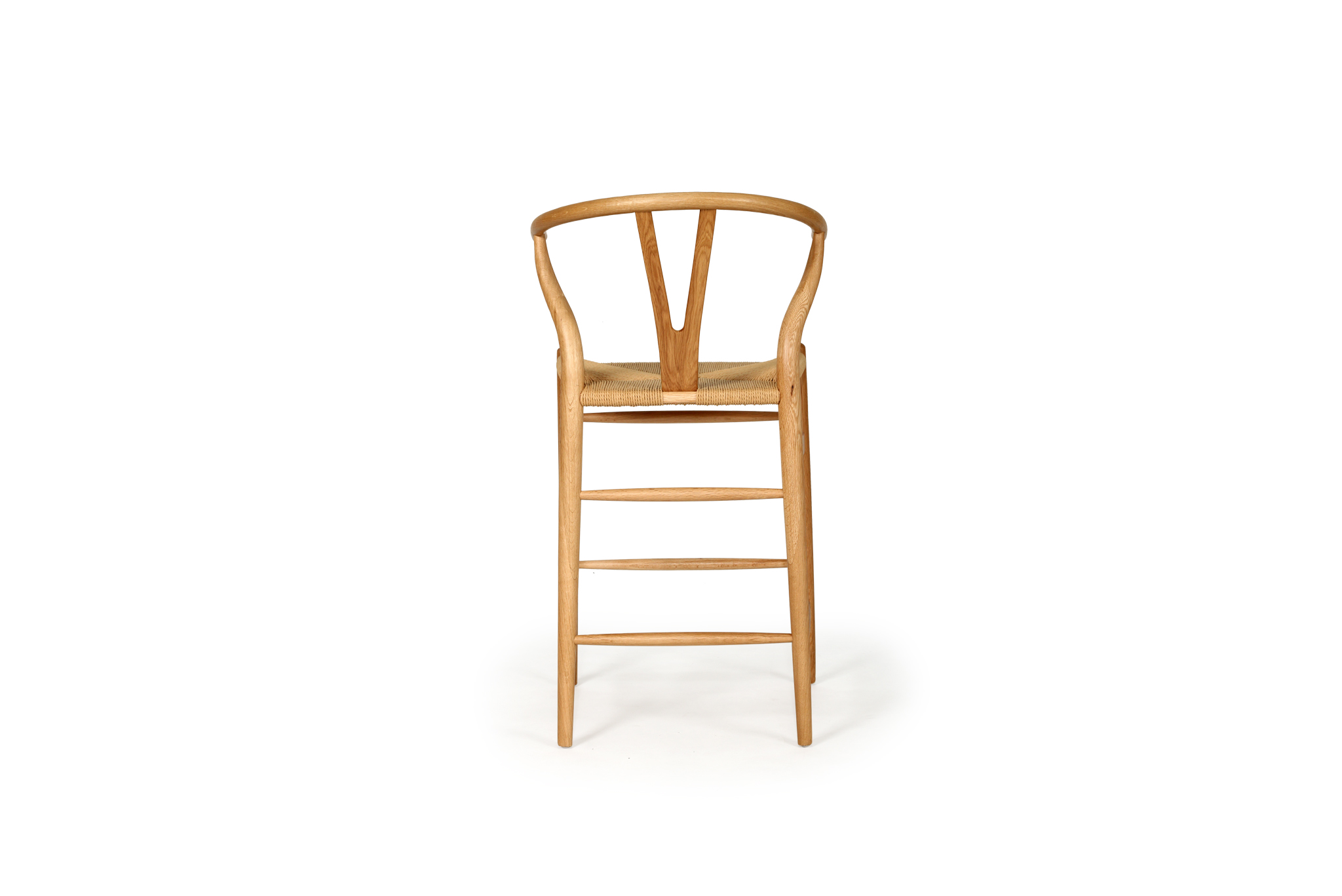 Wishbone Counter Stool - Natural Oak - Image 7