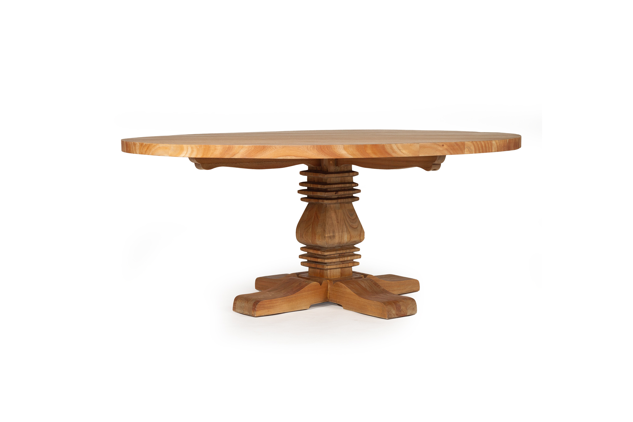 Newport Round Pedestal Table - 150cm - Image 3