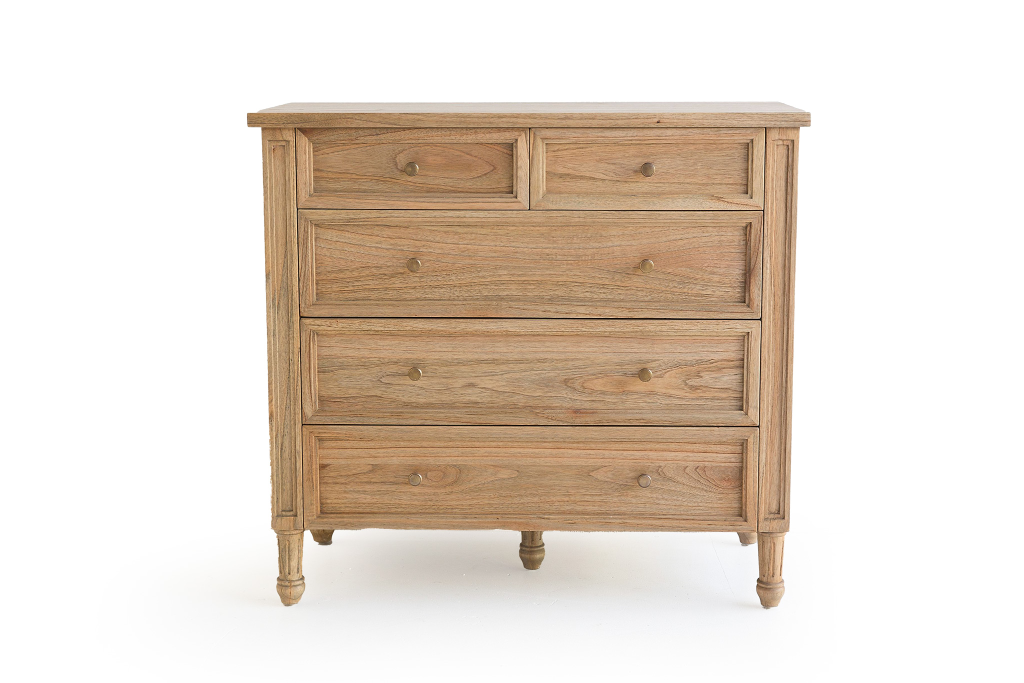 Hamilton Dresser - 5 Drawer - Weathered Oak