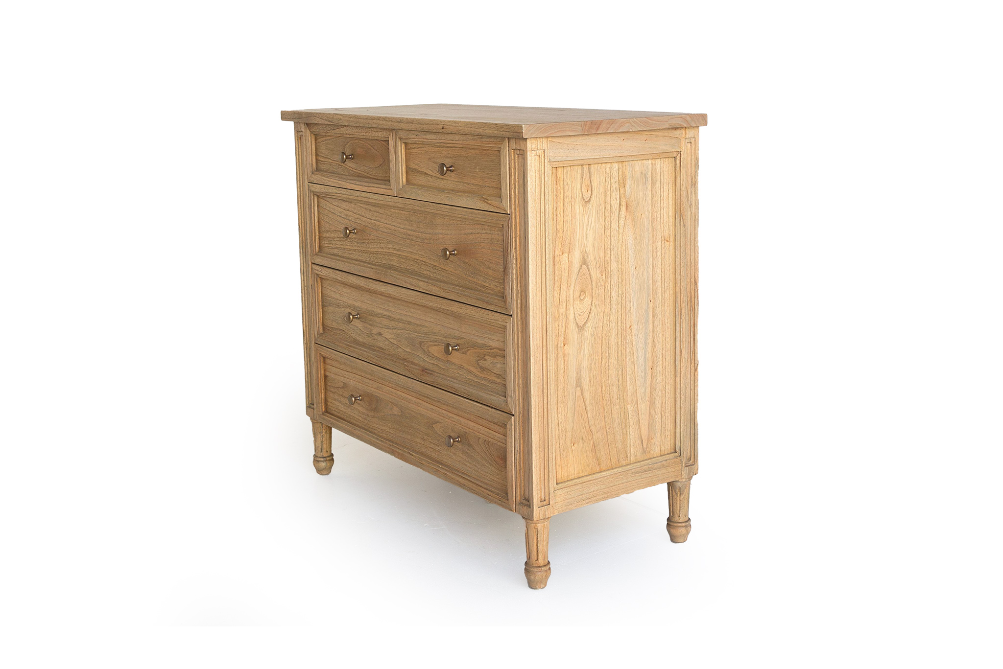 Hamilton Dresser - 5 Drawer - Weathered Oak - Image 3