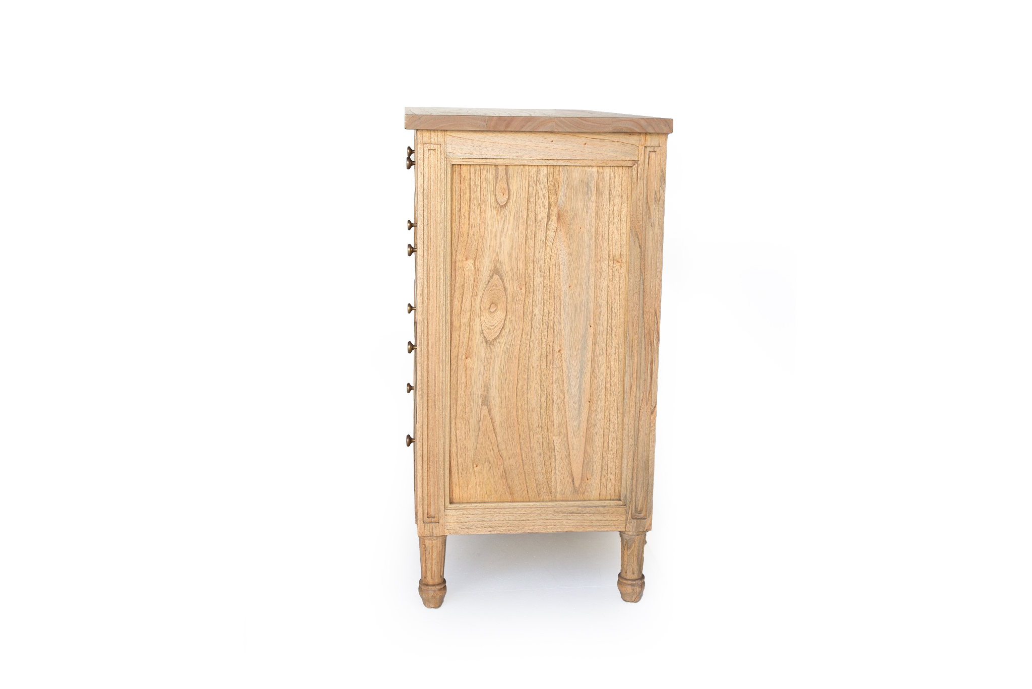 Hamilton Dresser - 5 Drawer - Weathered Oak - Image 4