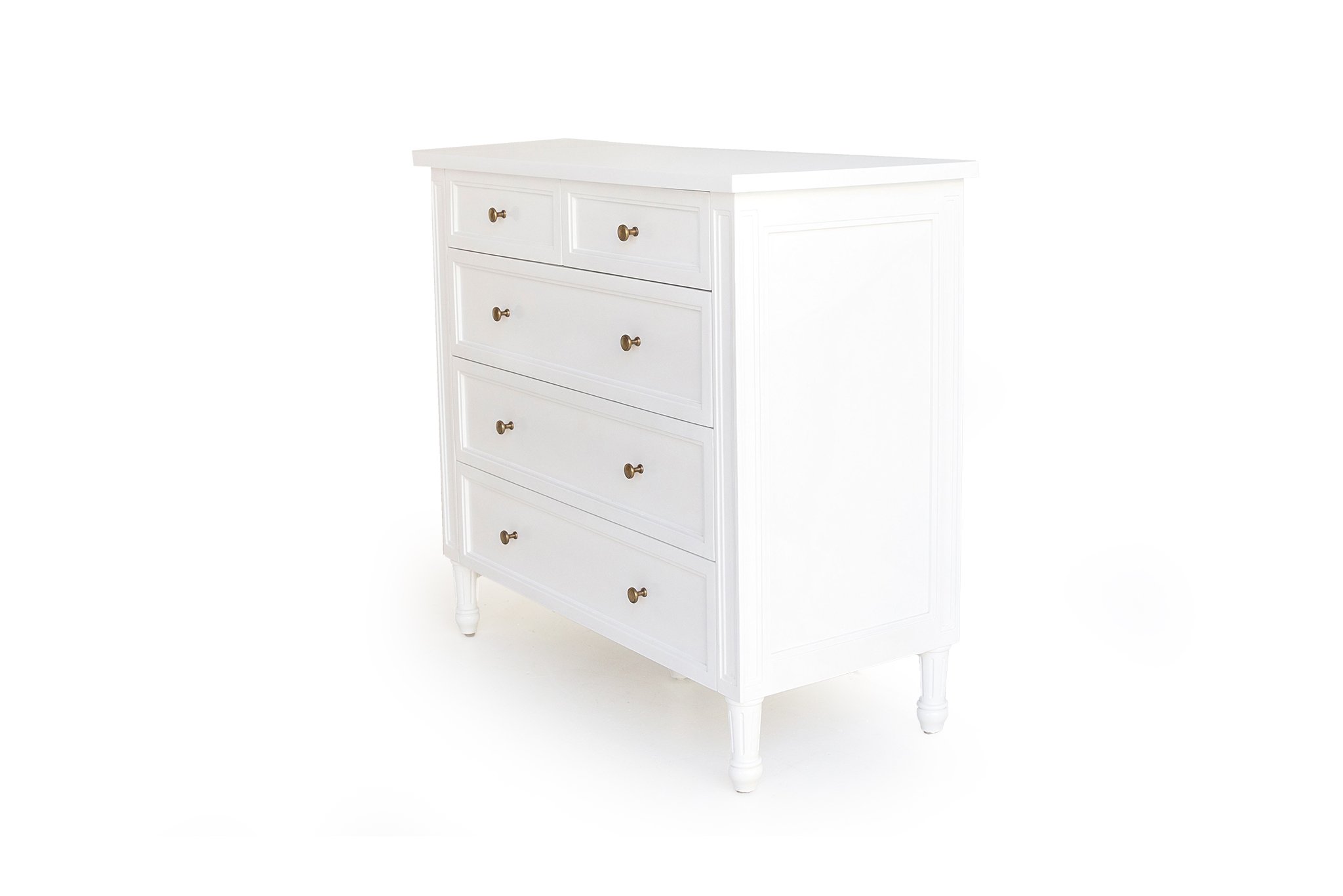 Hamilton Dresser - White - 5 Drawer - Image 2