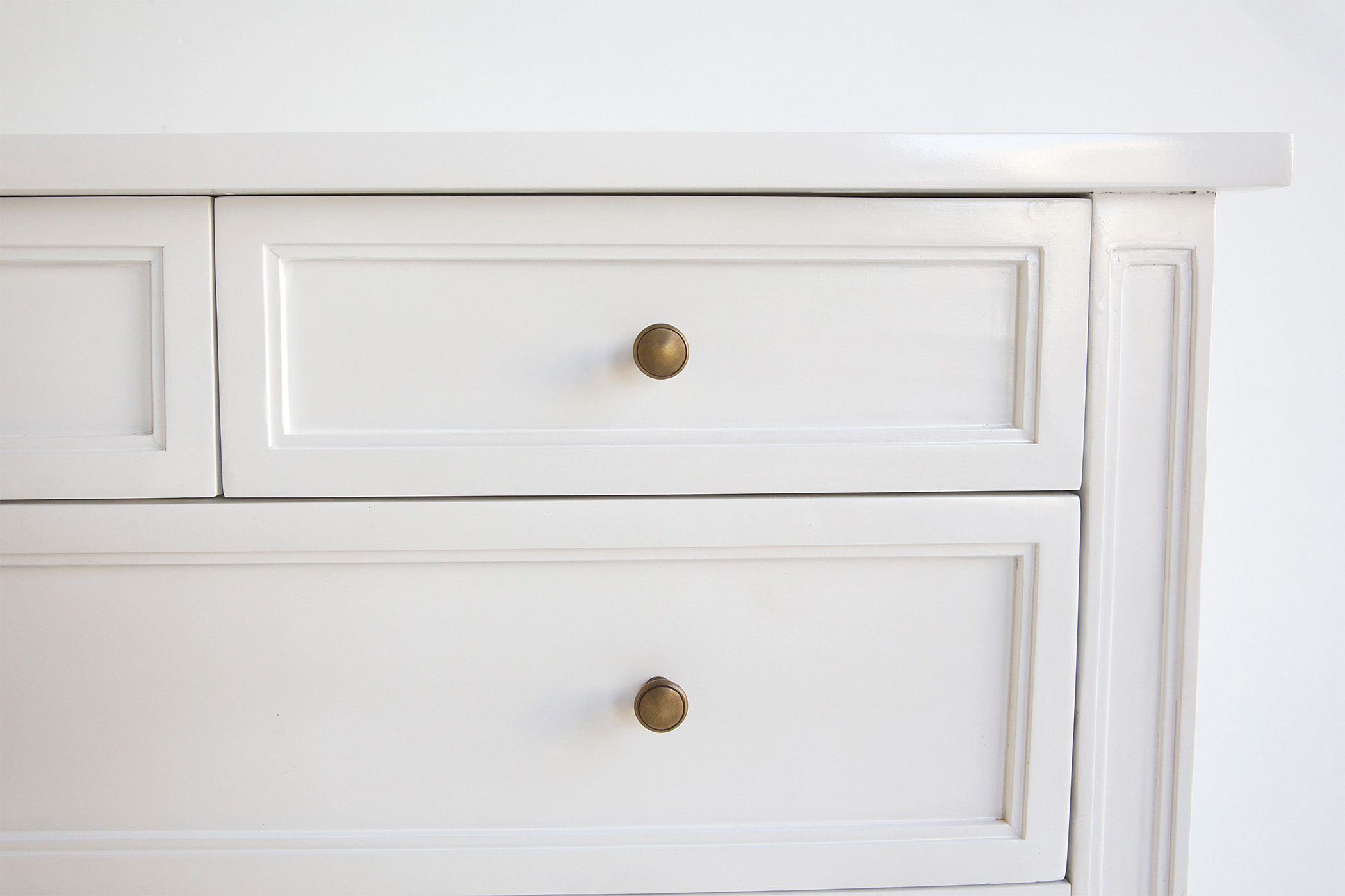 Hamilton Dresser - White - 5 Drawer - Image 4