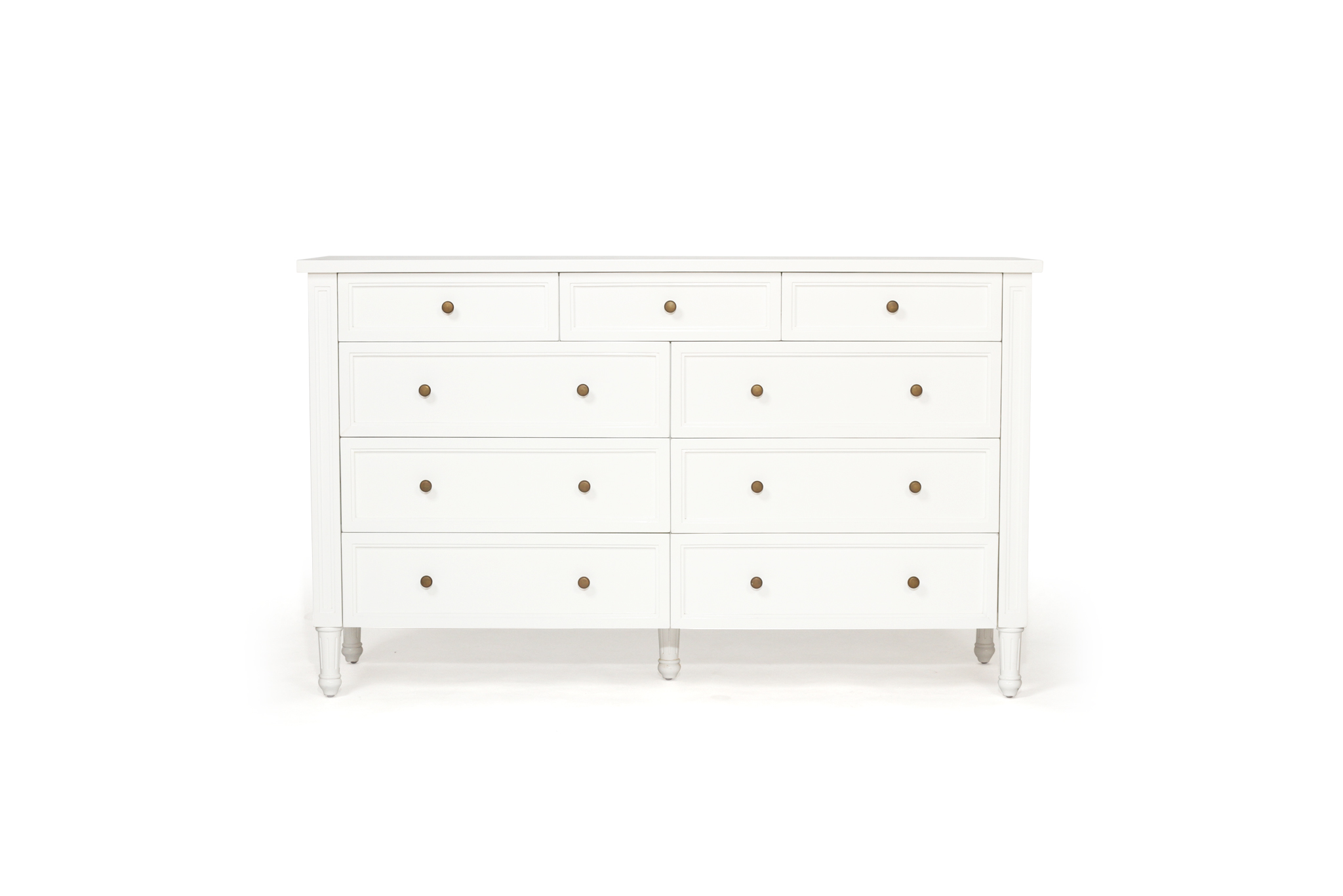 Hamilton Dresser - 9 Drawer - White