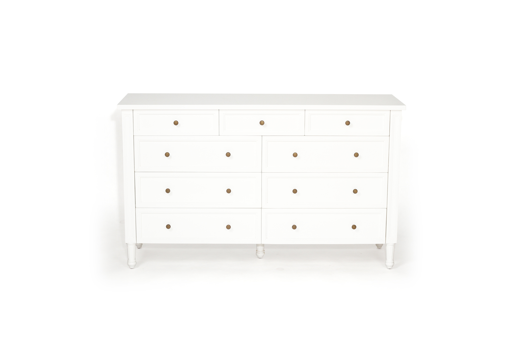 Hamilton Dresser - 9 Drawer - White - Image 7