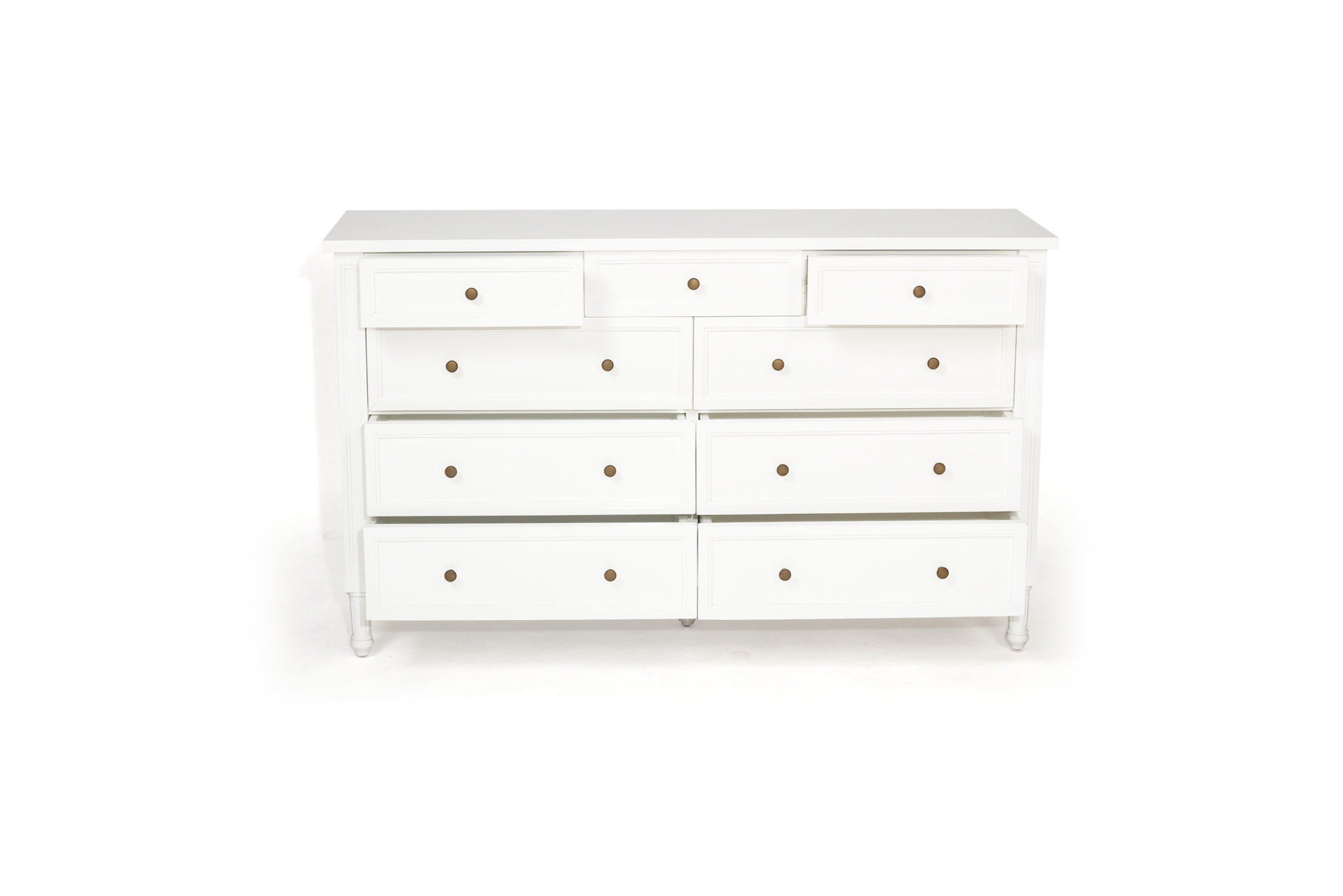 Hamilton Dresser - 9 Drawer - White - Image 8