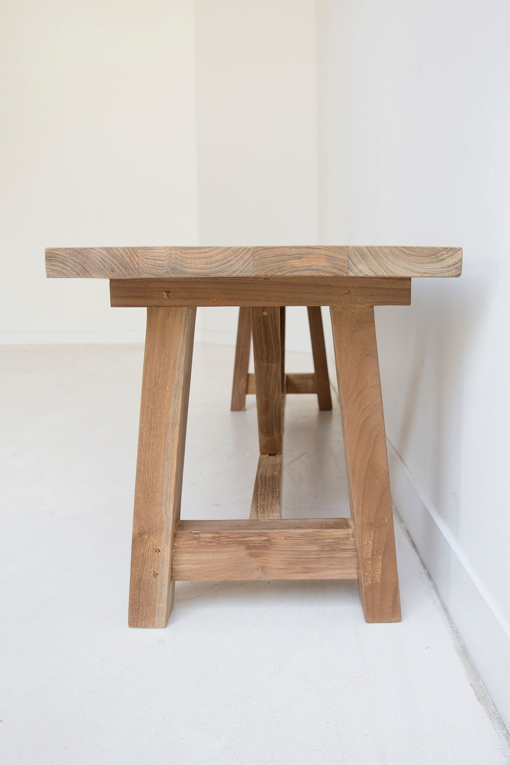 Reclaimed Teak Farmhouse Table