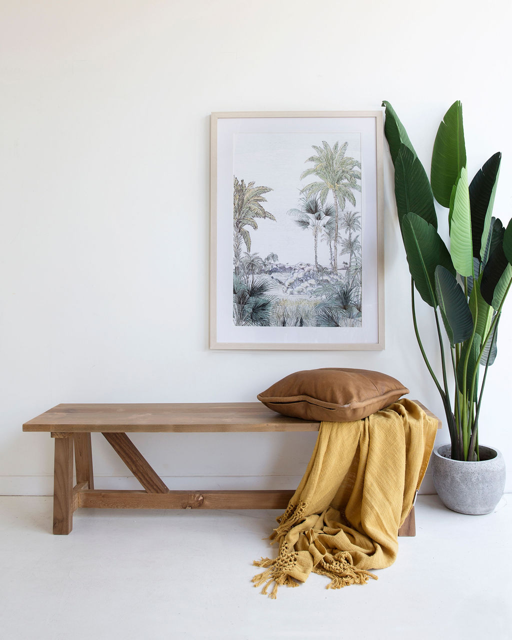 Reclaimed Teak Farmhouse Table
