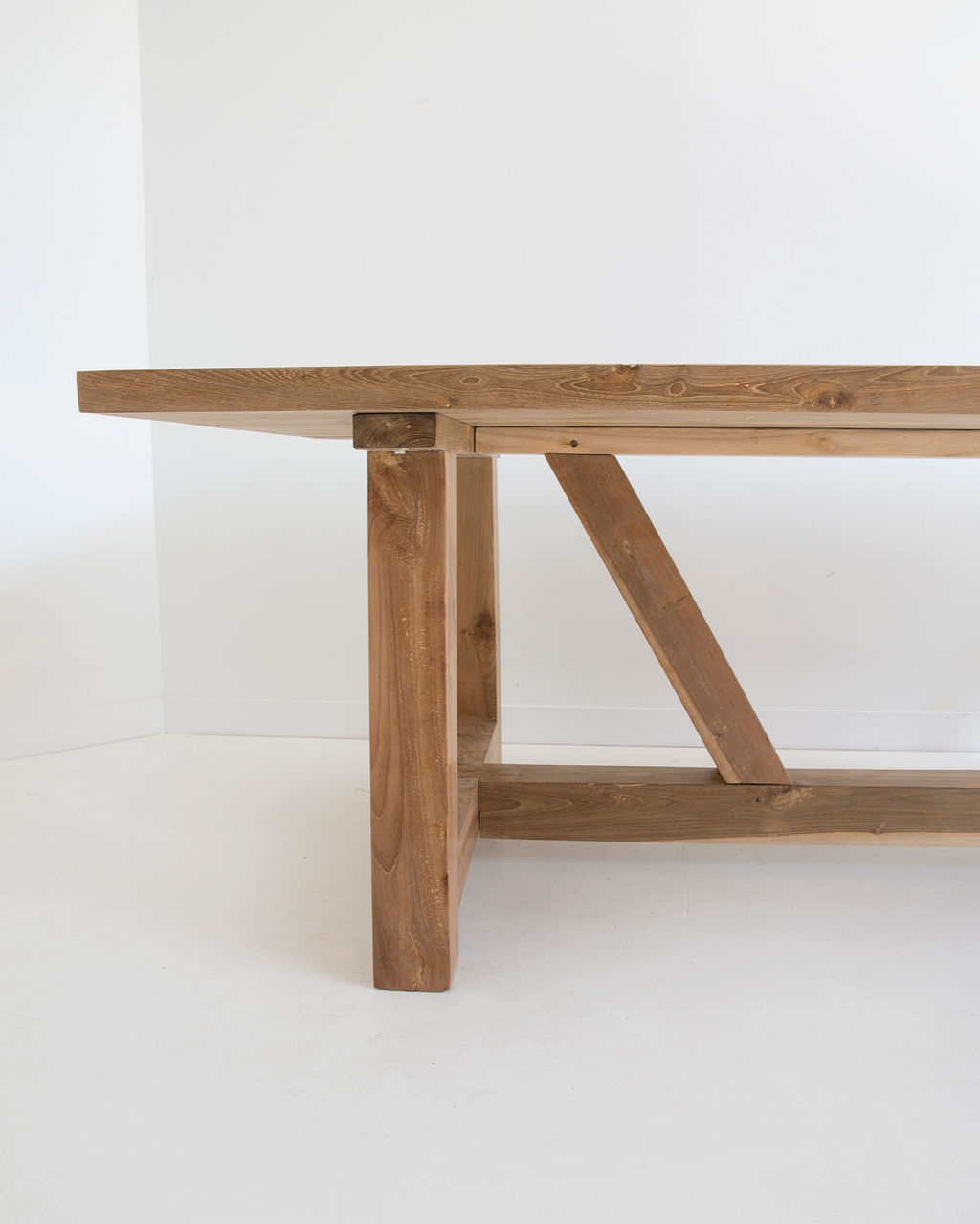 Reclaimed Teak Farmhouse Table