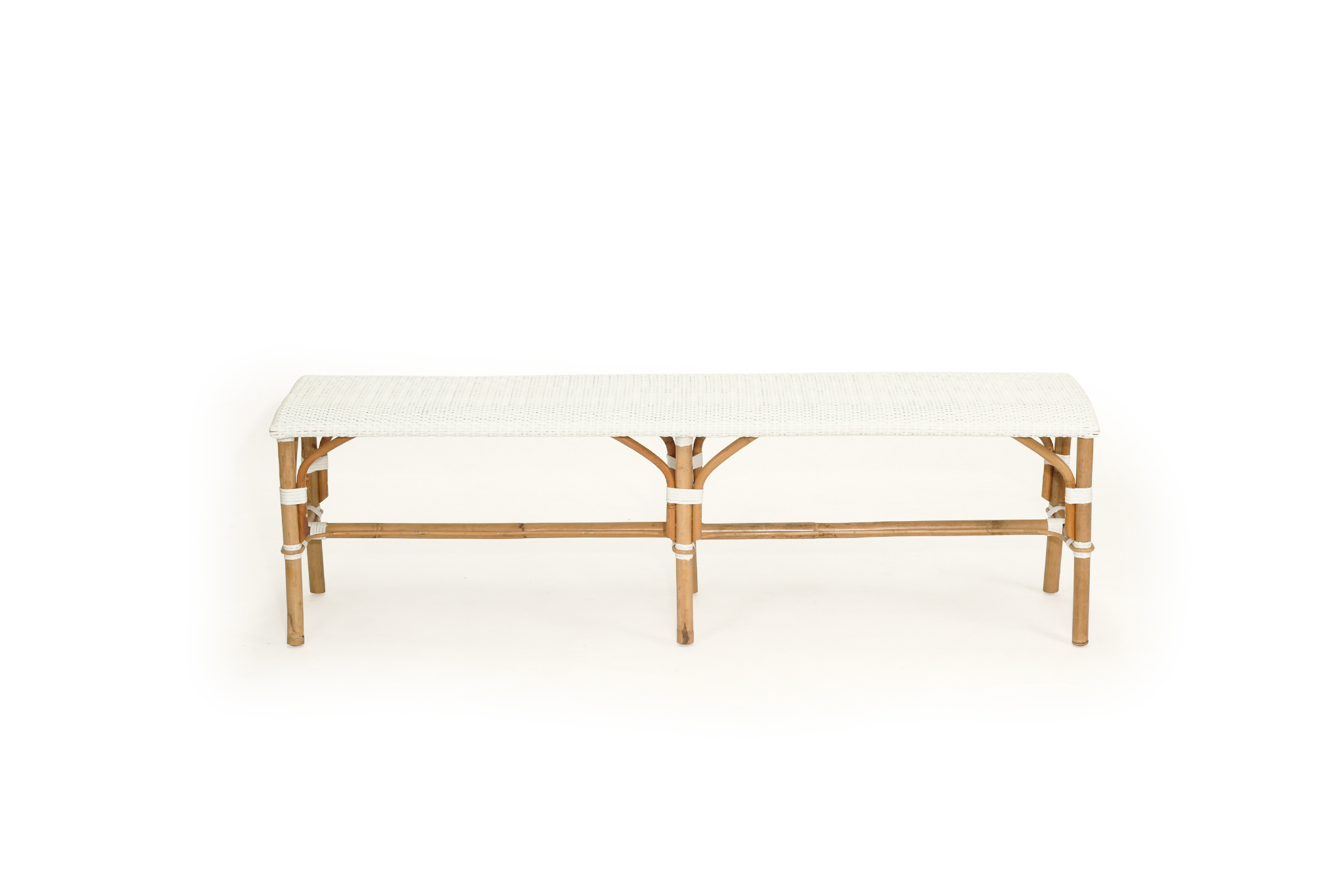 Sorrento Backless Bench - White - Image 3