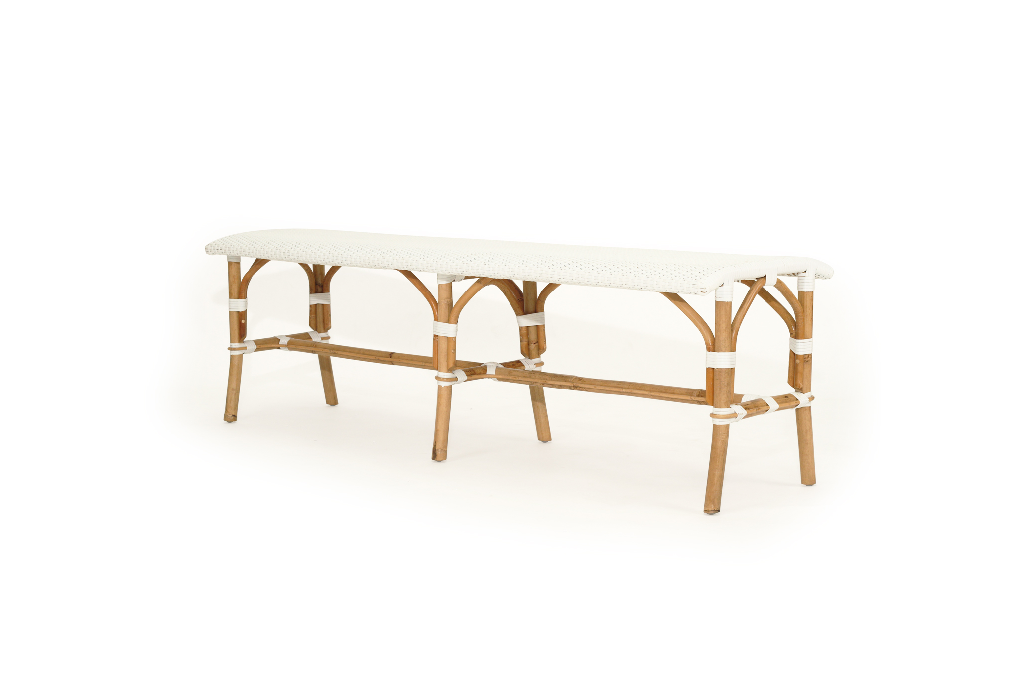 Sorrento Backless Bench - White - Image 4