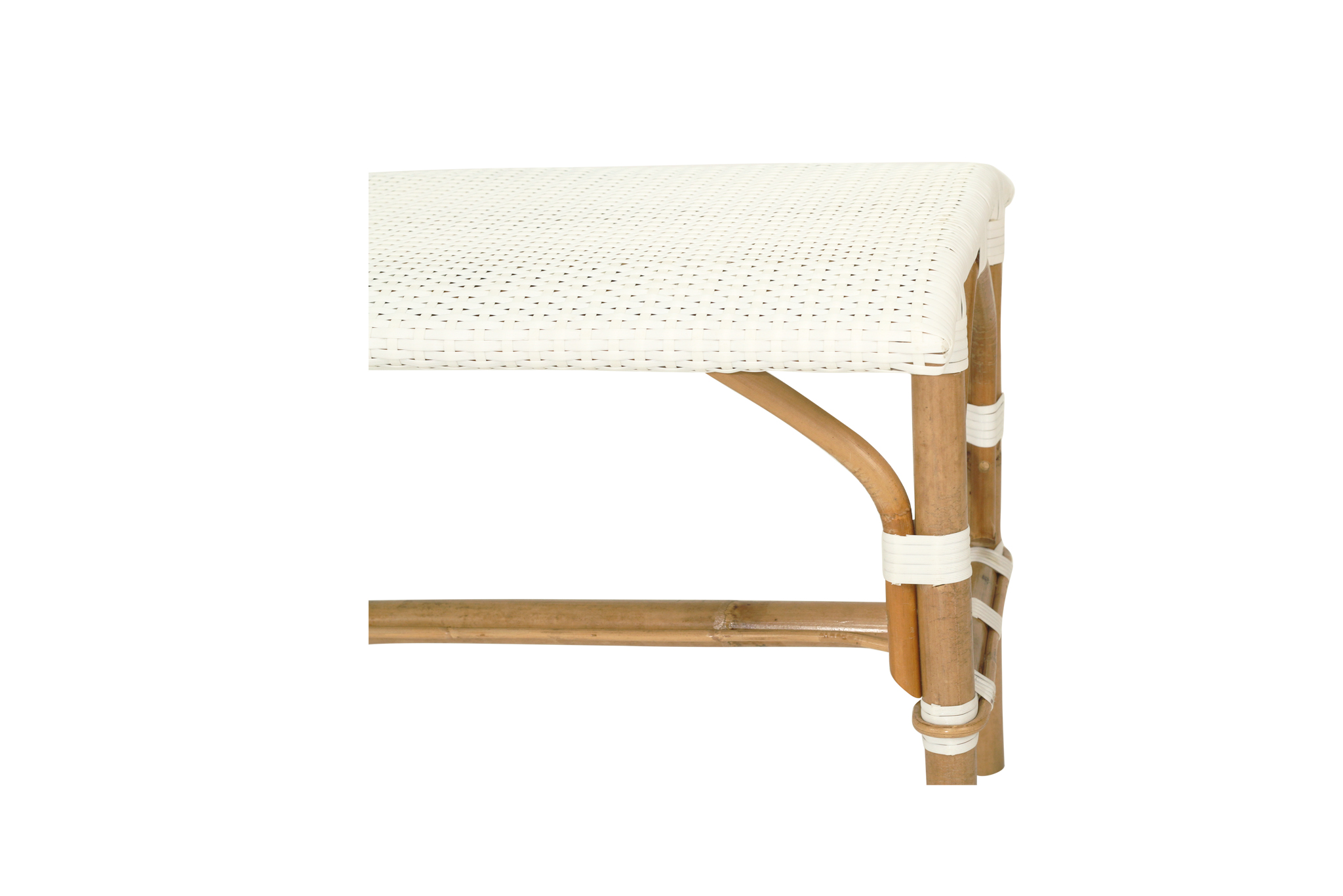 Sorrento Backless Bench - White - Image 6