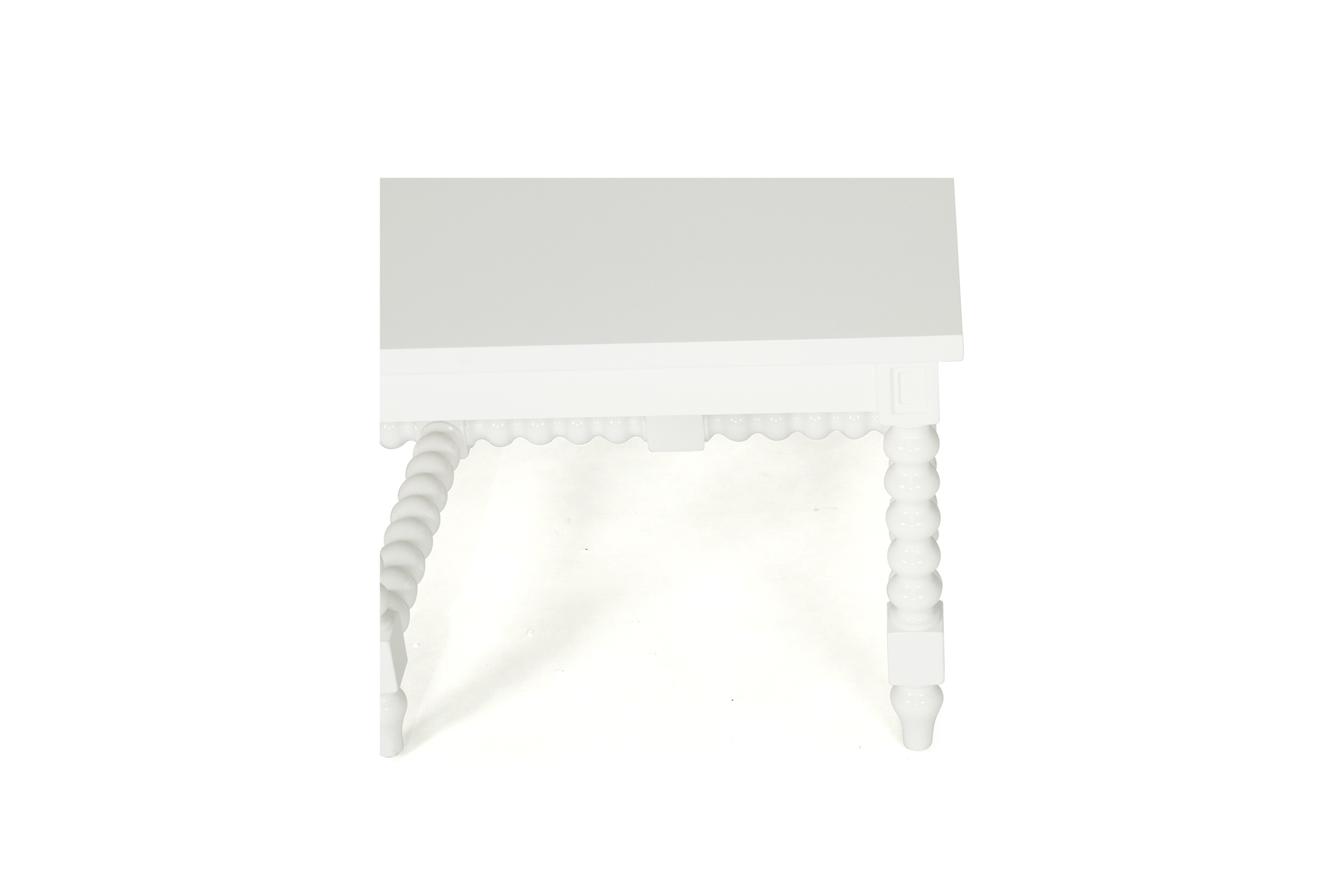Stradbroke Bobbin Coffee Table - White - Image 8